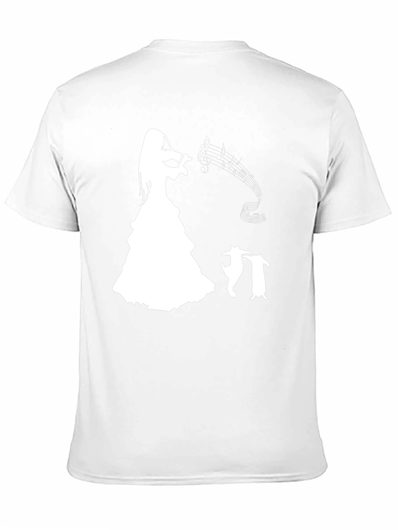 Musical Cat T-Shirt - Violin Player Tee
