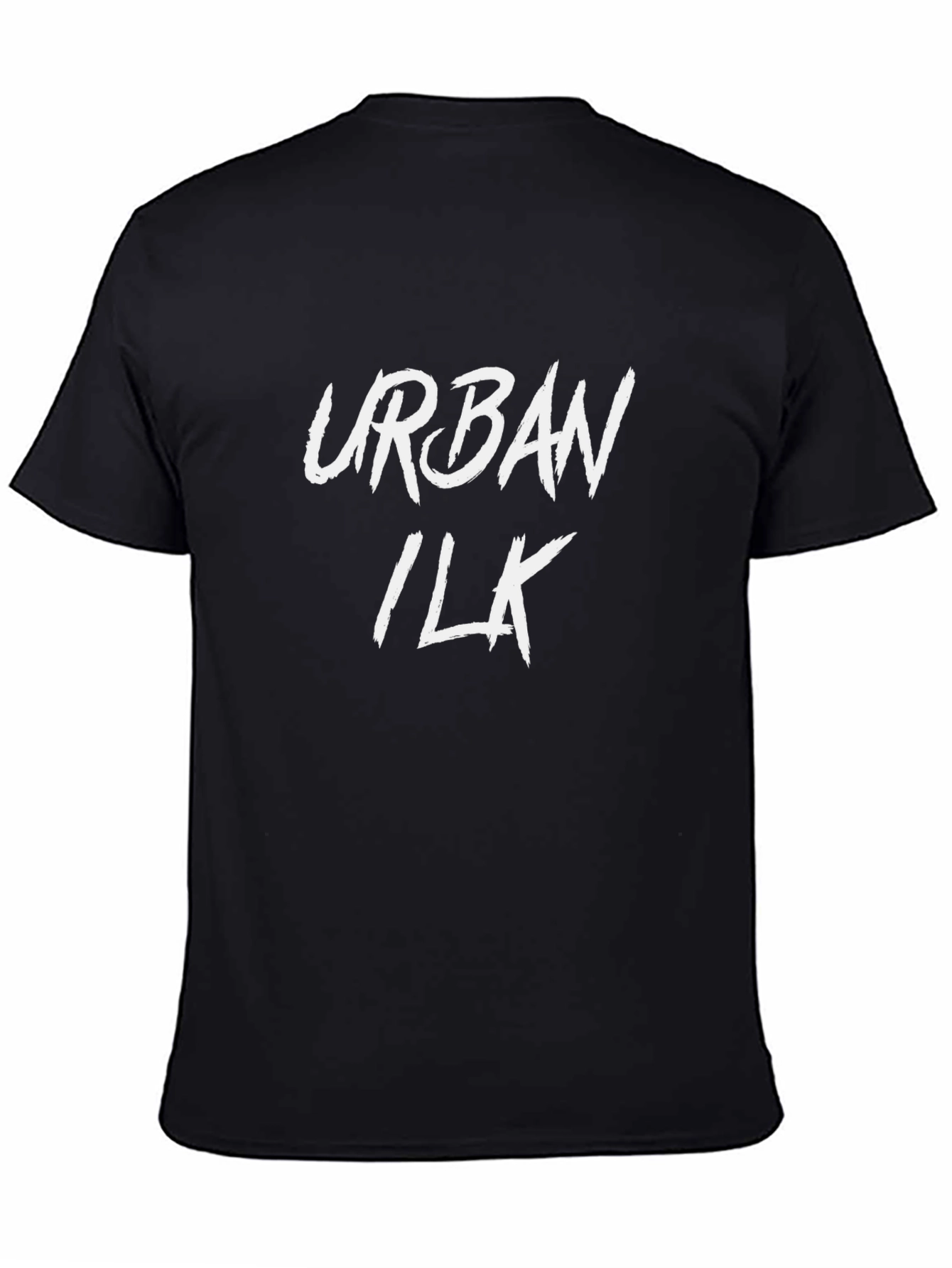 Urban ILK Black Graphic Tee