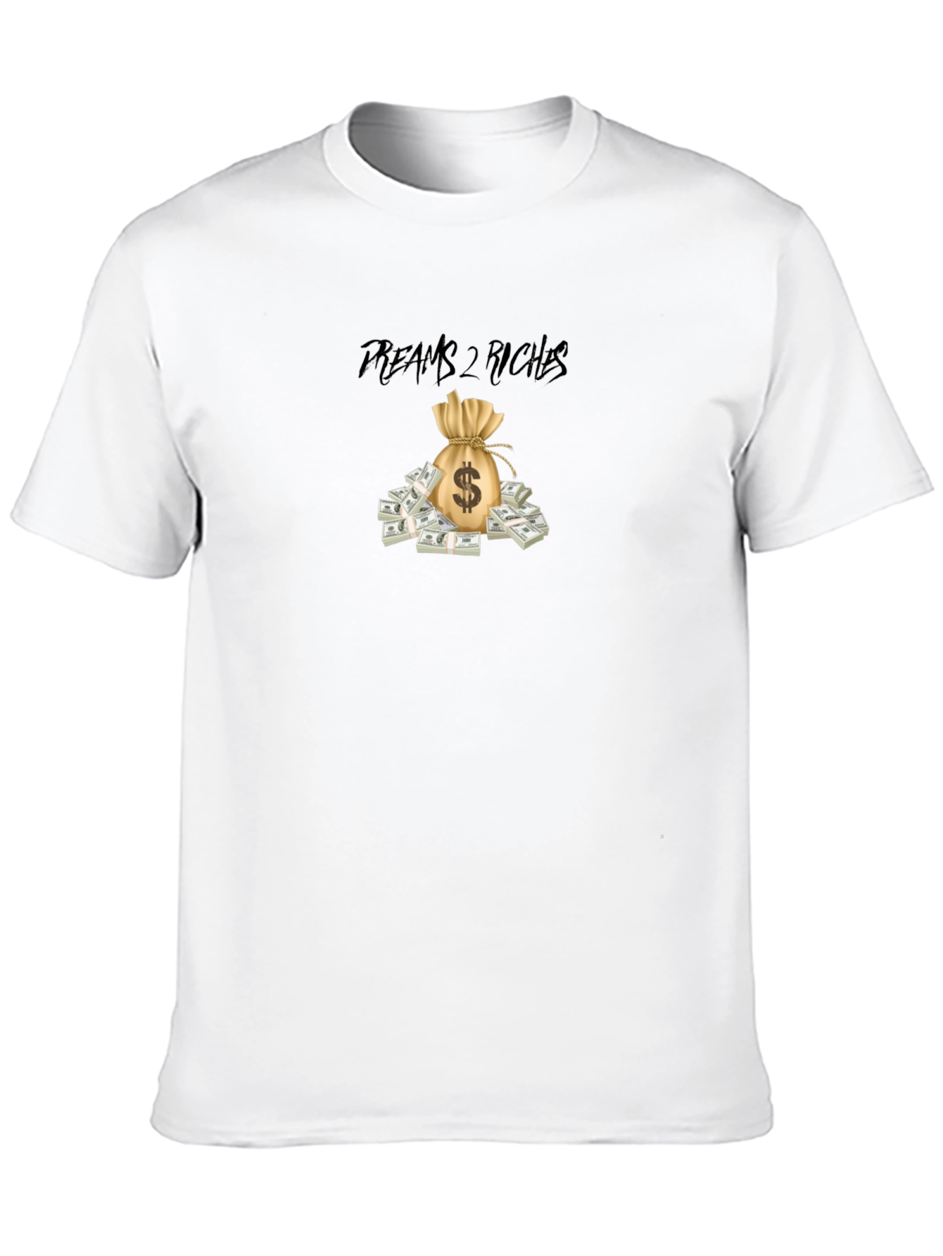 Dreams 2 Riches Graphic Tee - Black