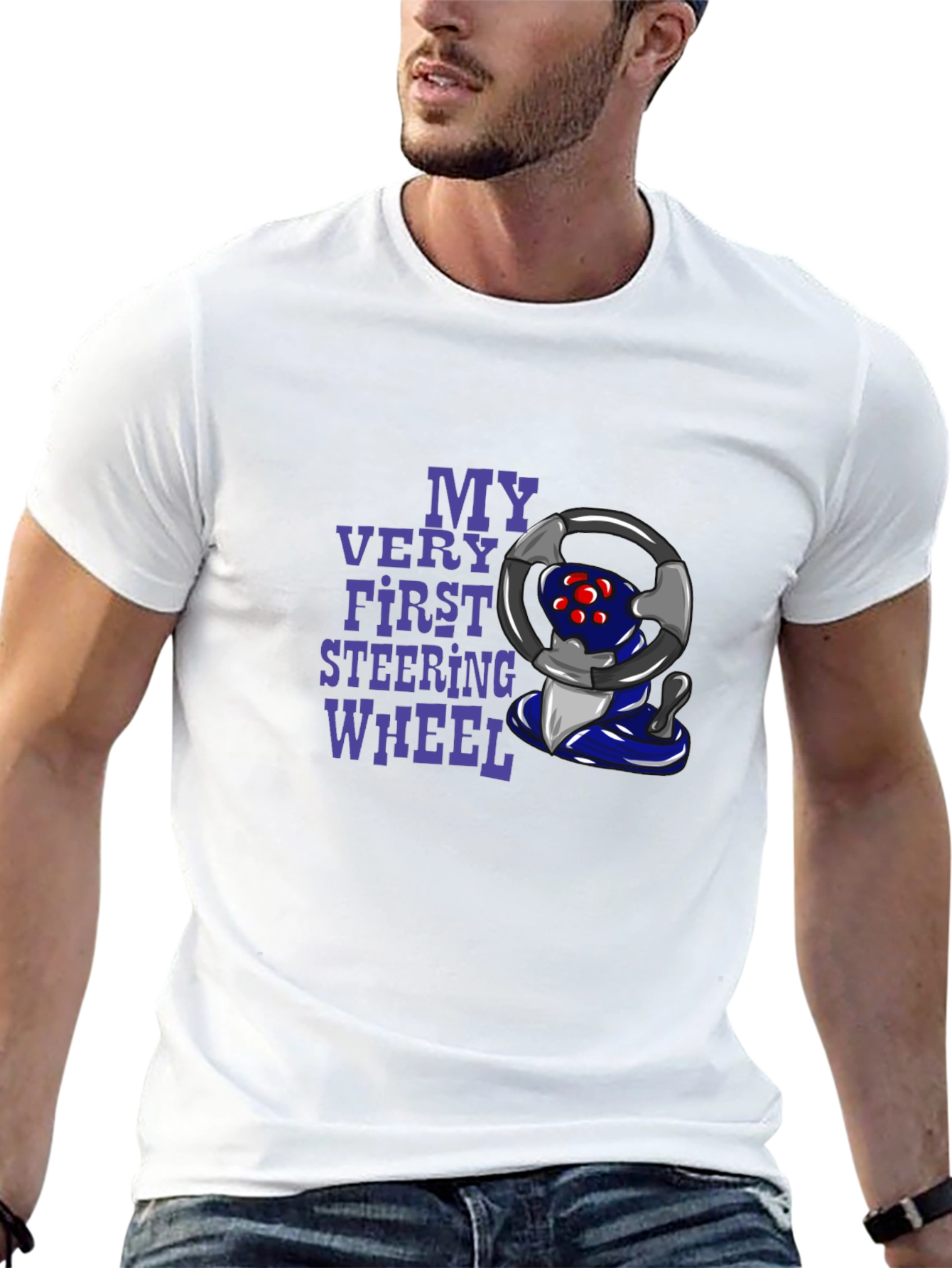 My First Steering Wheel Novelty T-Shirt