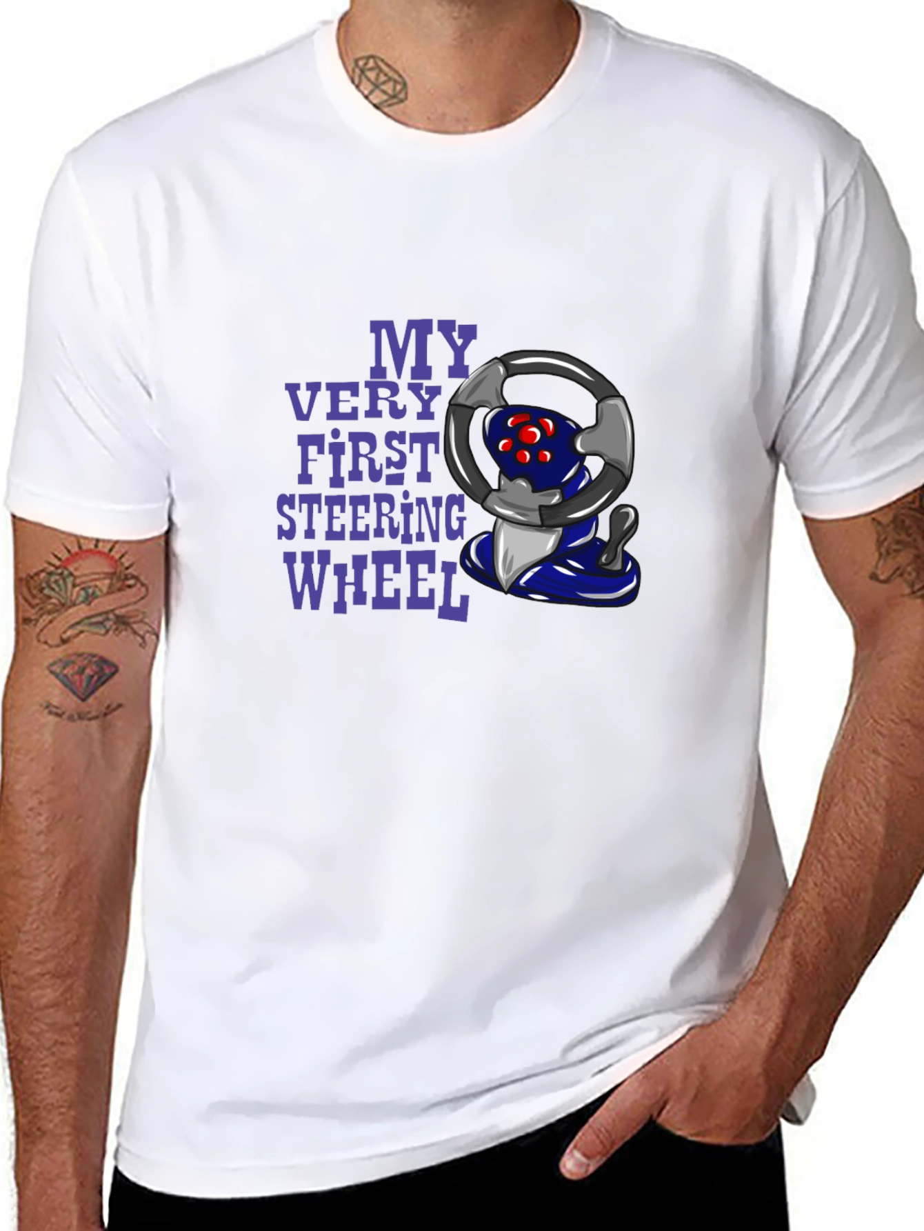 My First Steering Wheel Novelty T-Shirt
