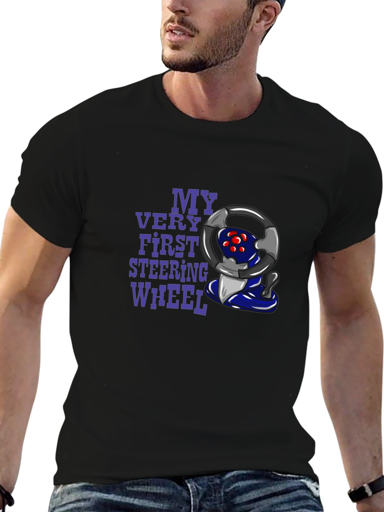 My First Steering Wheel Novelty T-Shirt