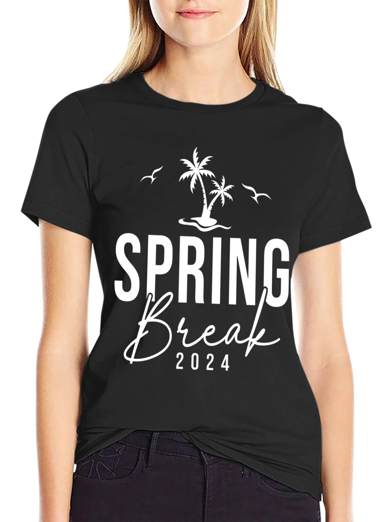 Spring Break 2024 Graphic Tee - Vacation Ready!