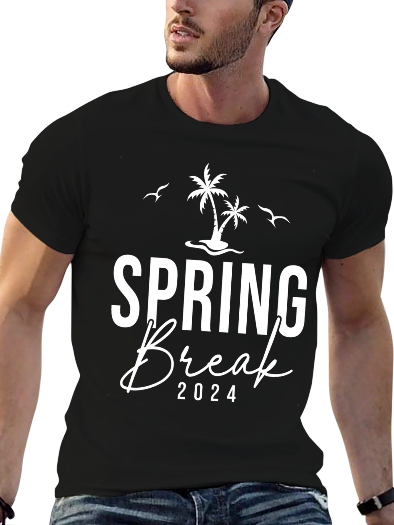 Spring Break 2024 Graphic Tee - Vacation Ready!