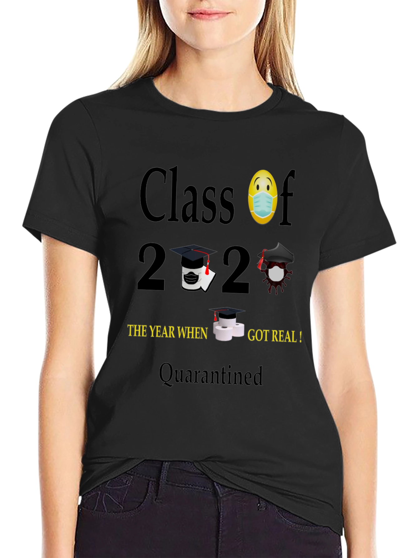 Class of 2020 Pandemic T-Shirt - Quarantined Graduate Tee