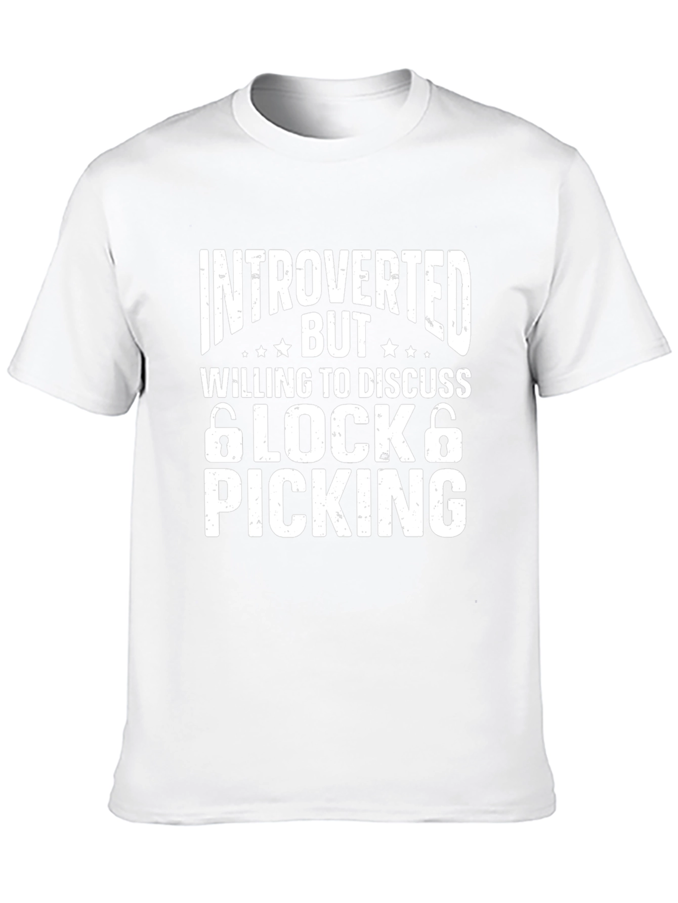 Introverted Lock Picking T-Shirt Funny Locksmith Tee