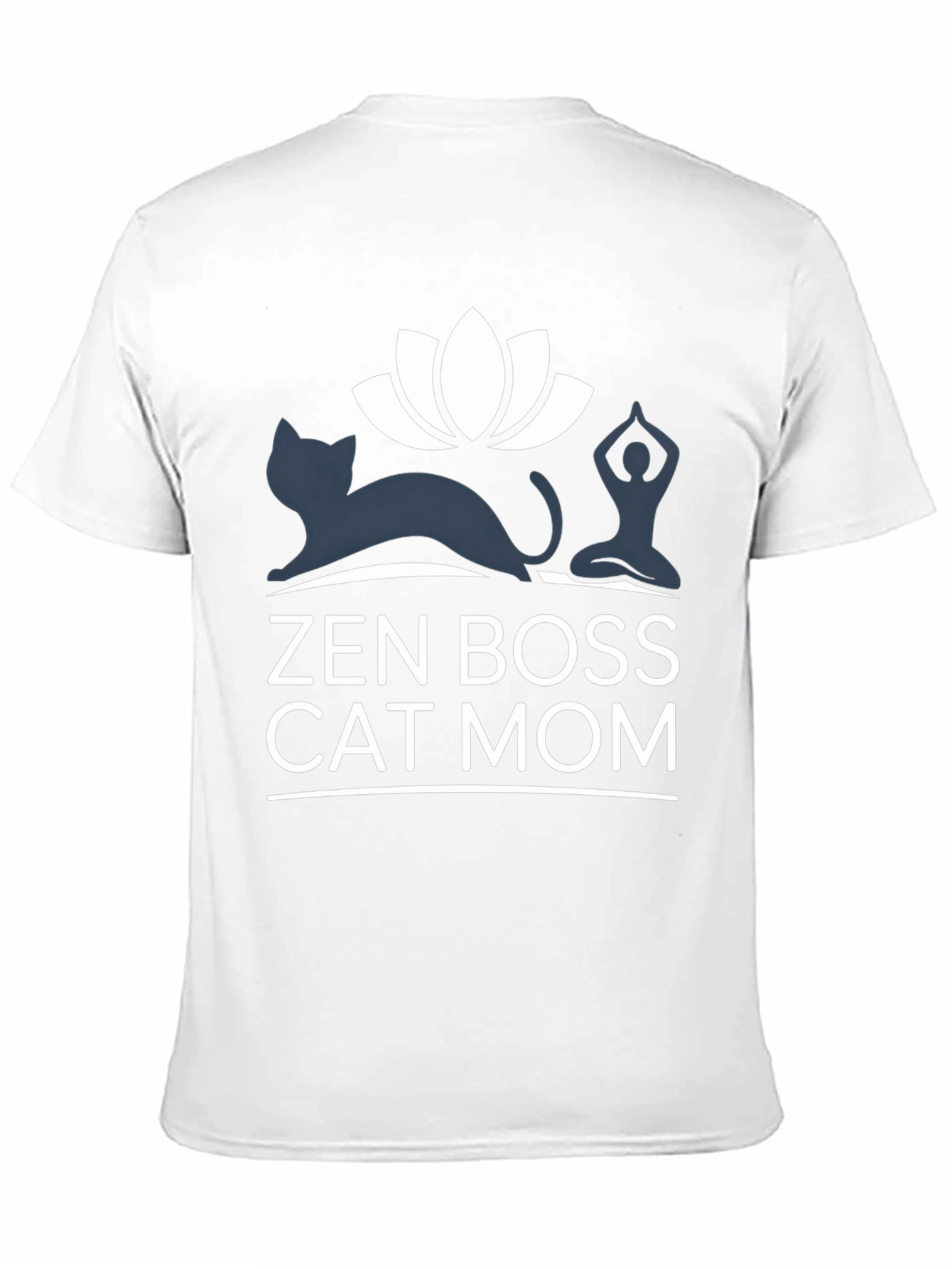 Zen Boss Cat Mom T-Shirt