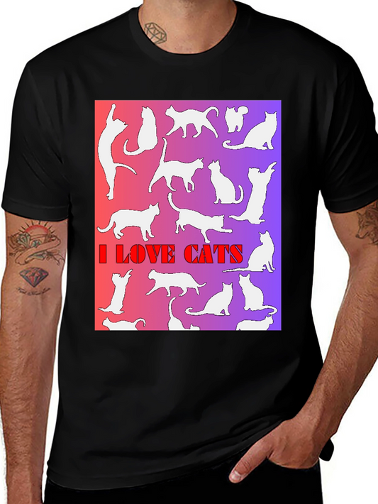 I Love Cats T-Shirt