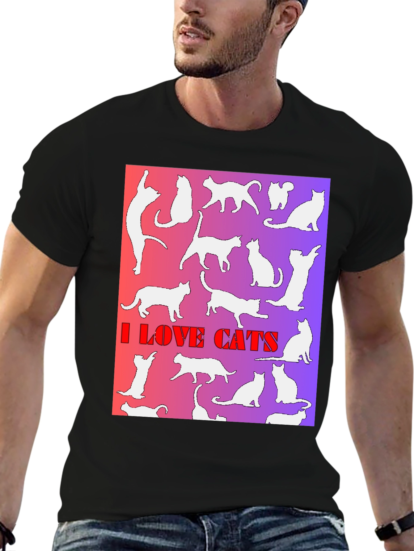 I Love Cats T-Shirt