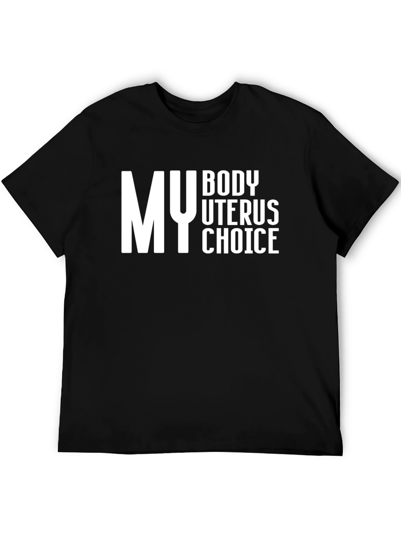My Body Uterus Choice T-Shirt - Pro Choice Tee