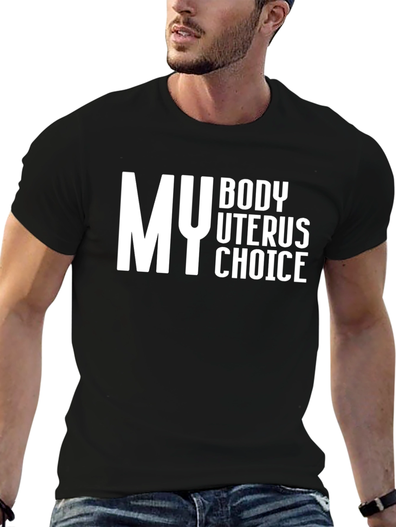 My Body Uterus Choice T-Shirt - Pro Choice Tee