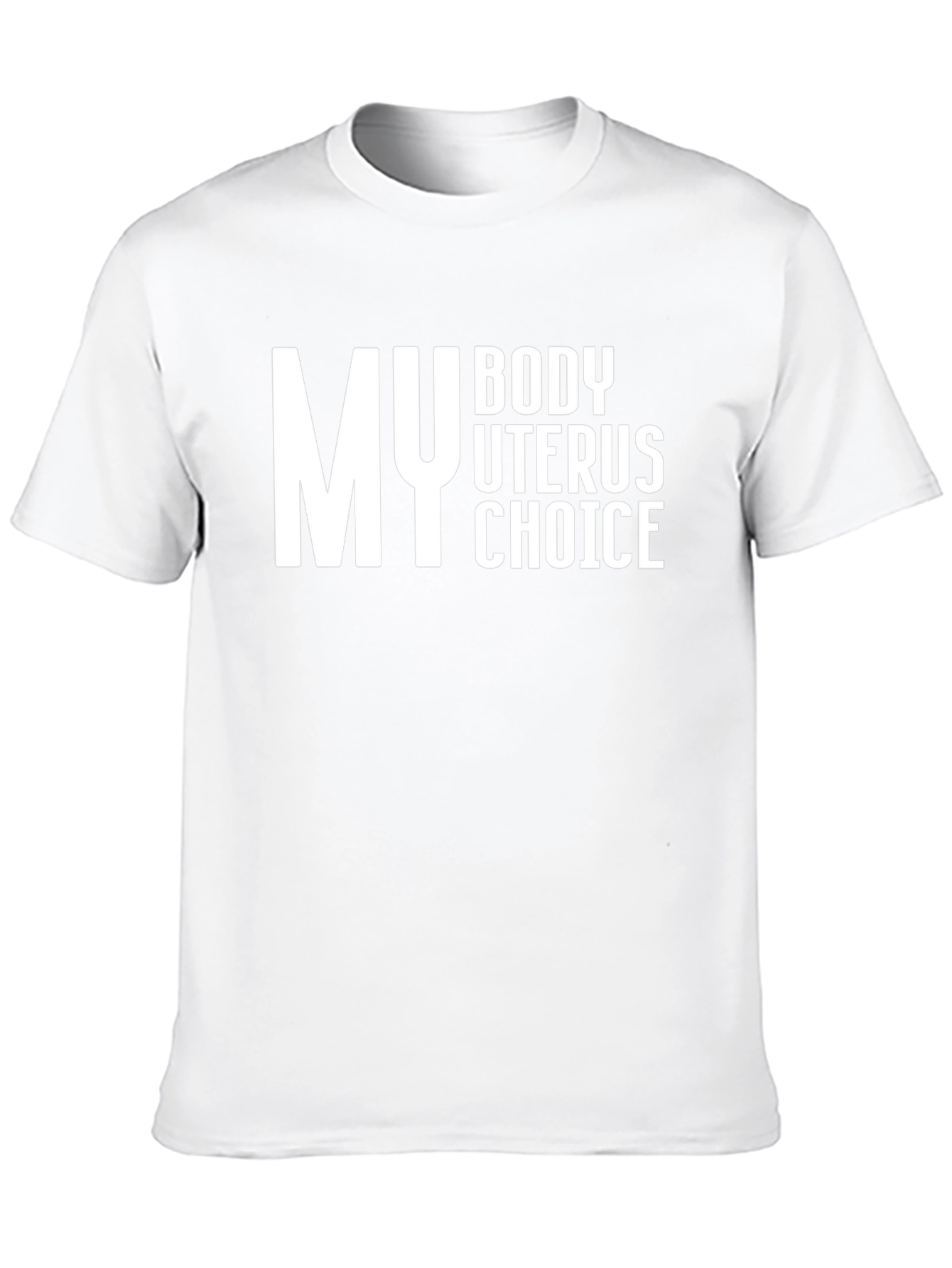 My Body Uterus Choice T-Shirt - Pro Choice Tee