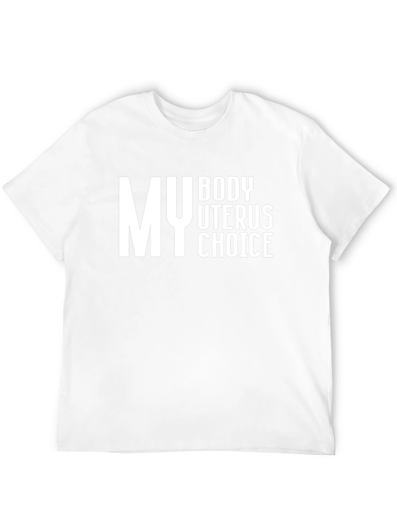 My Body Uterus Choice T-Shirt - Pro Choice Tee
