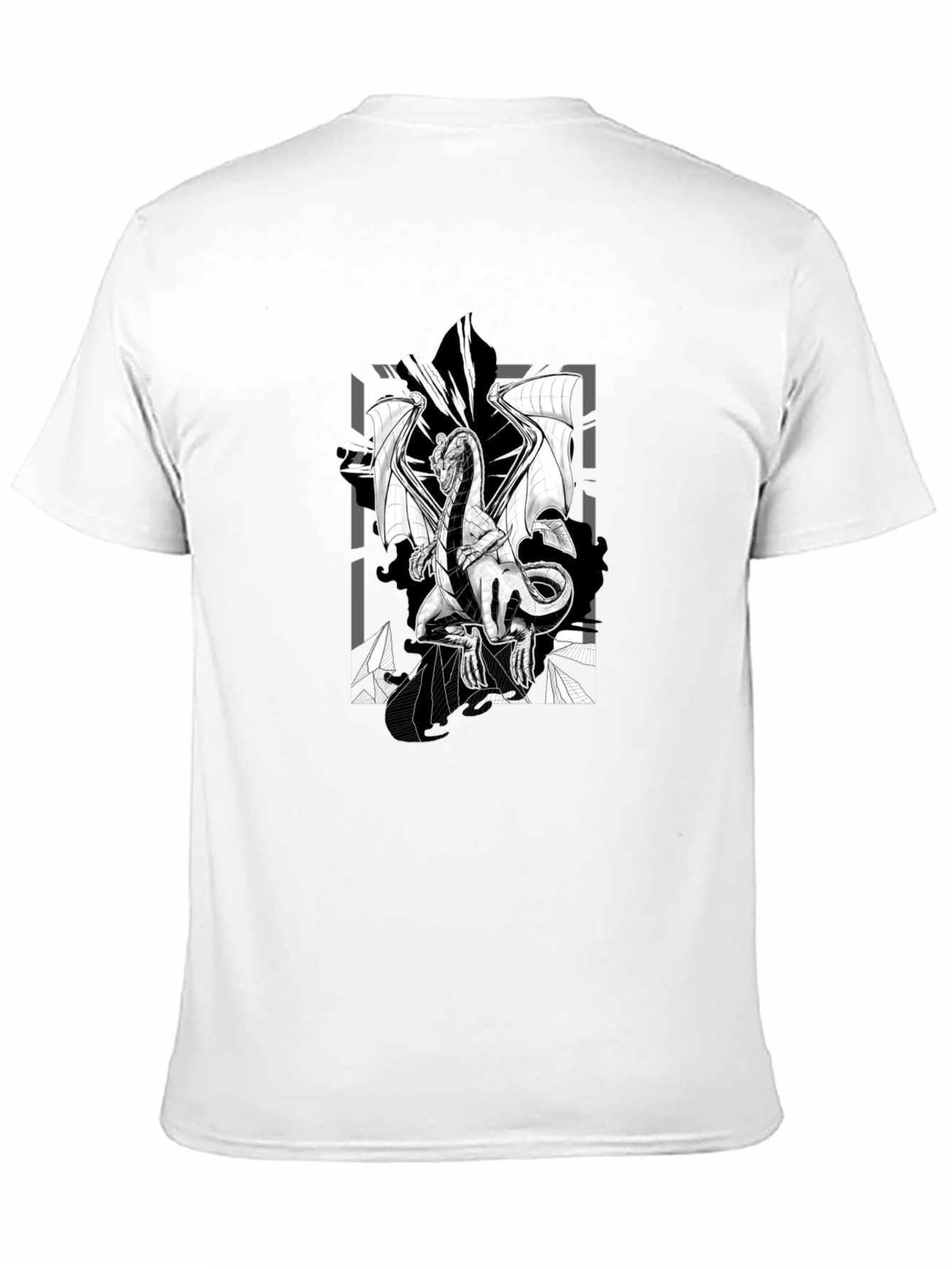 Dragon Graphic Black T-Shirt - Fantasy Inspired Tee
