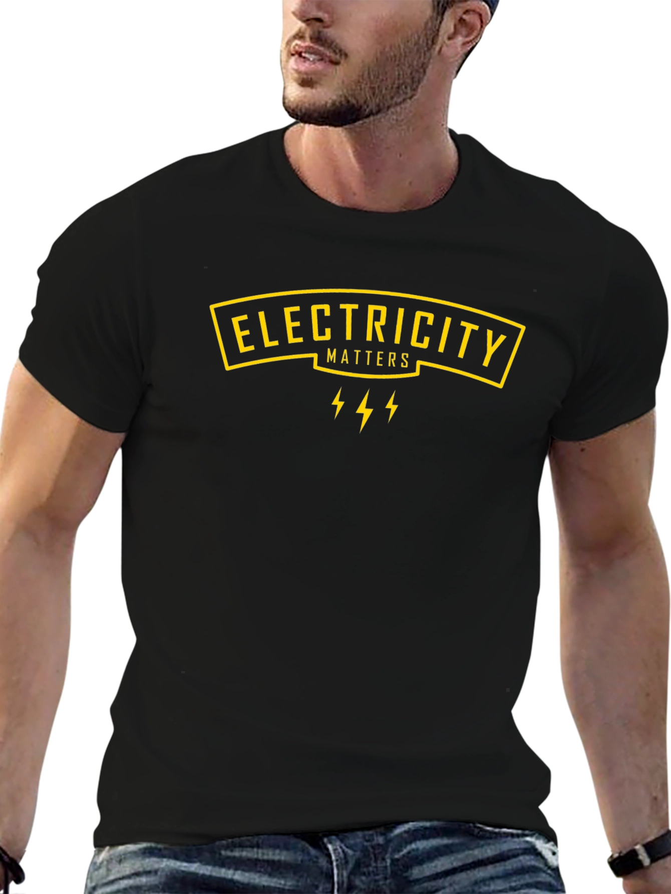 Electricity Matters Graphic Tee - Black