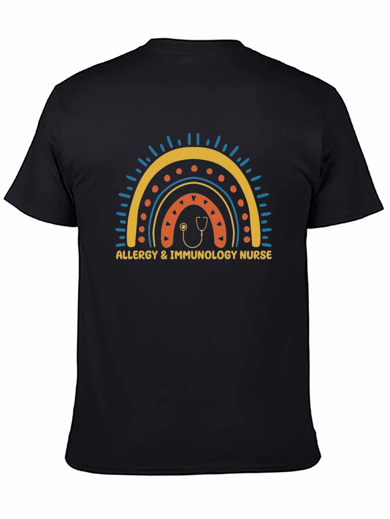 Allergy & Immunology Nurse Rainbow T-Shirt