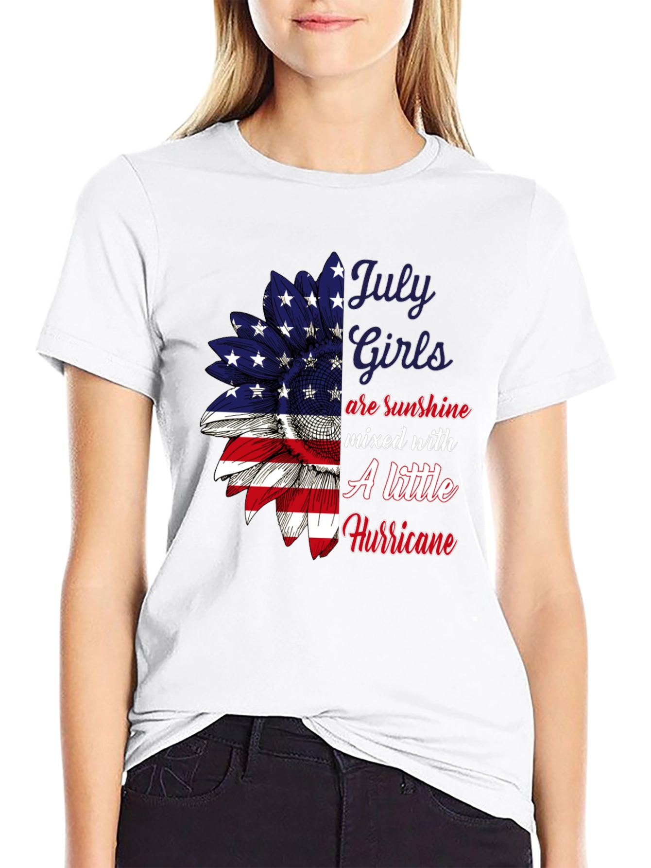 July Girls Sunflower Graphic Tee