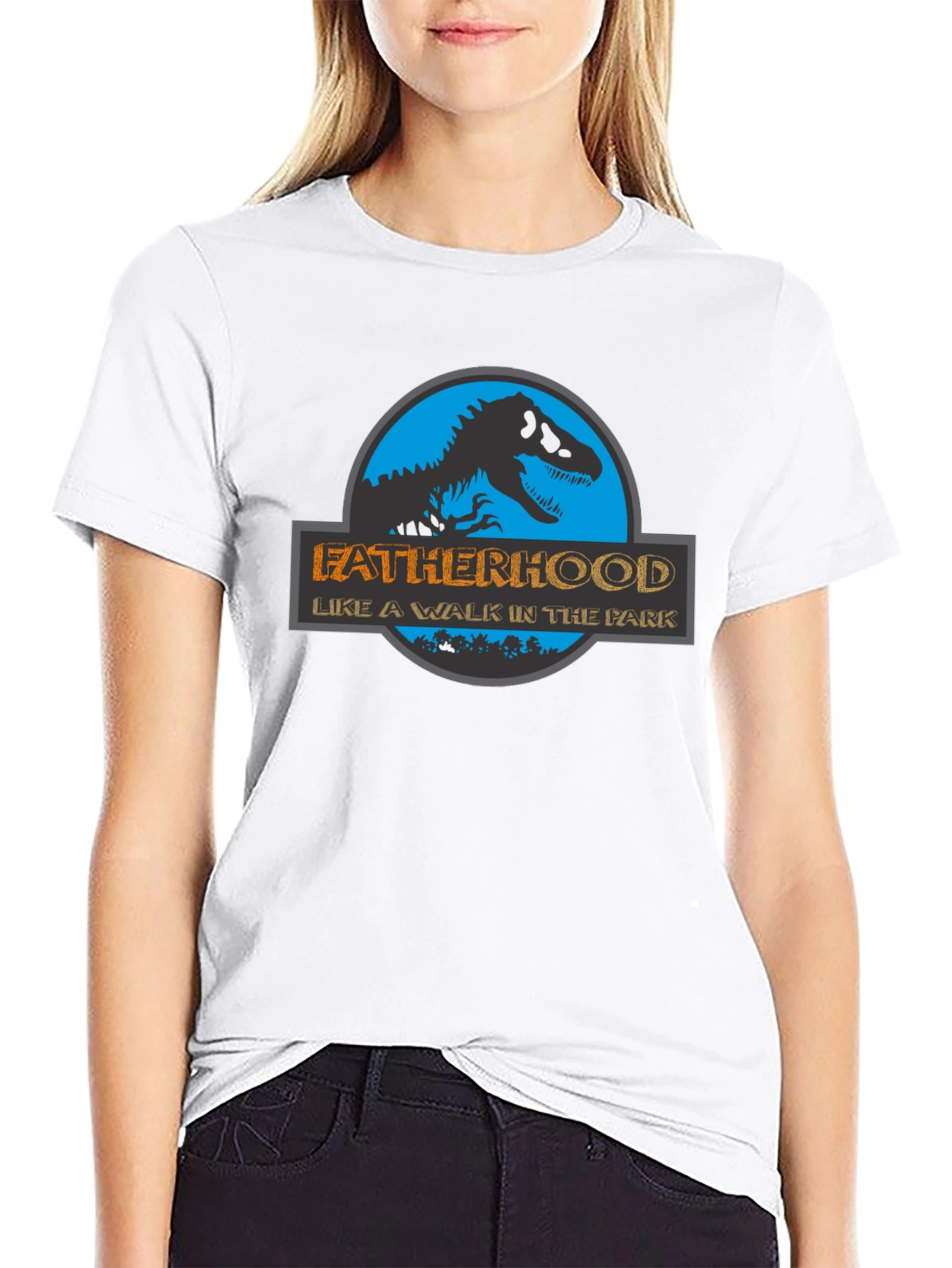Fatherhood Jurassic Park Inspired Graphic Tee