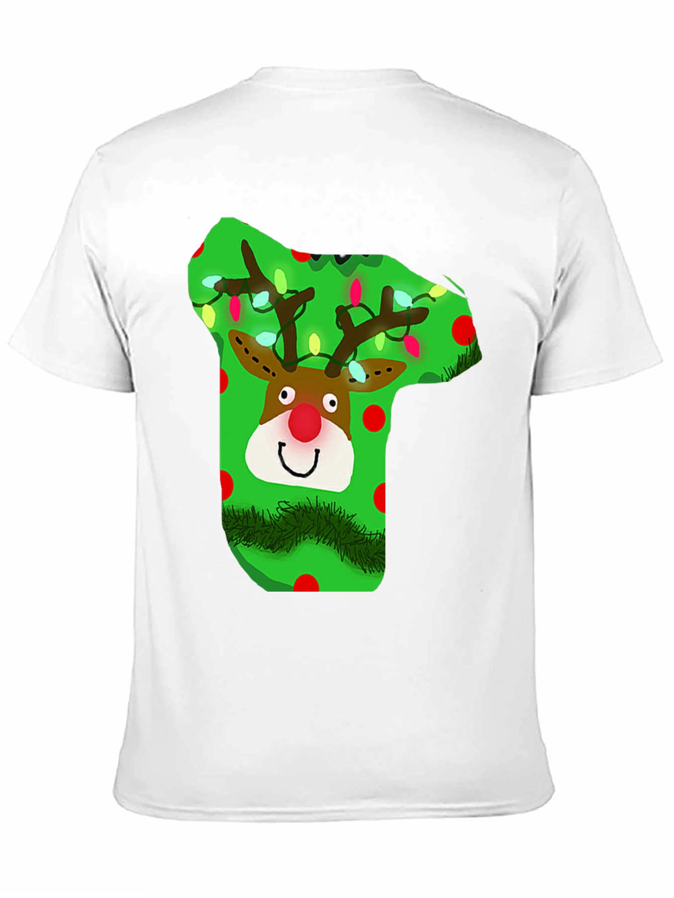 Festive Reindeer Christmas T-Shirt