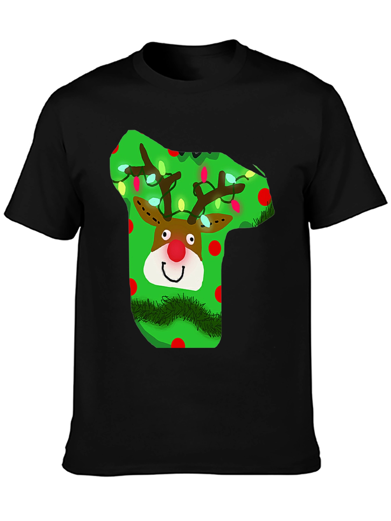 Festive Reindeer Christmas T-Shirt