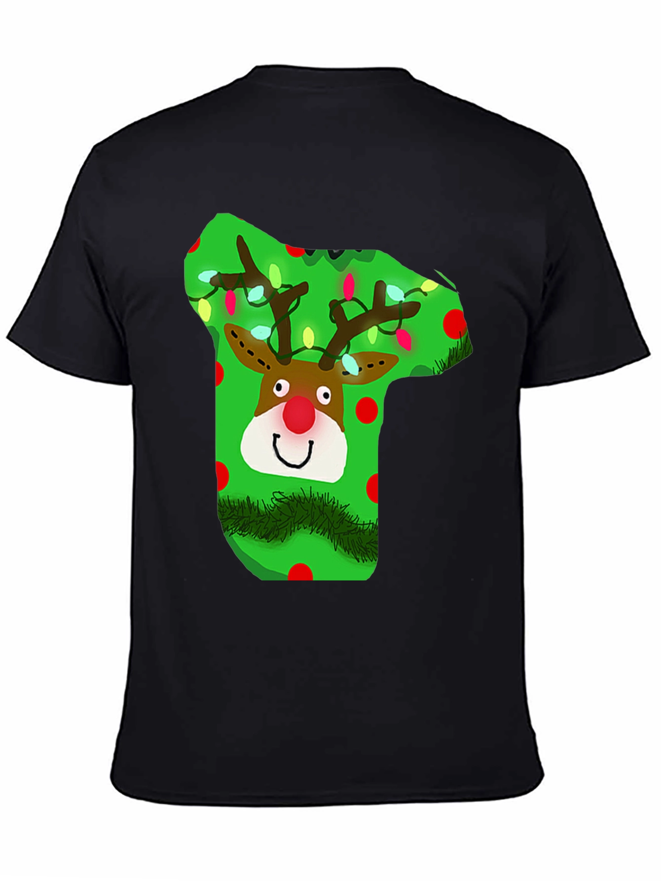 Festive Reindeer Christmas T-Shirt