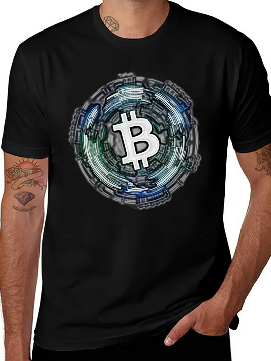 Bitcoin Crypto Tee - Tech Style