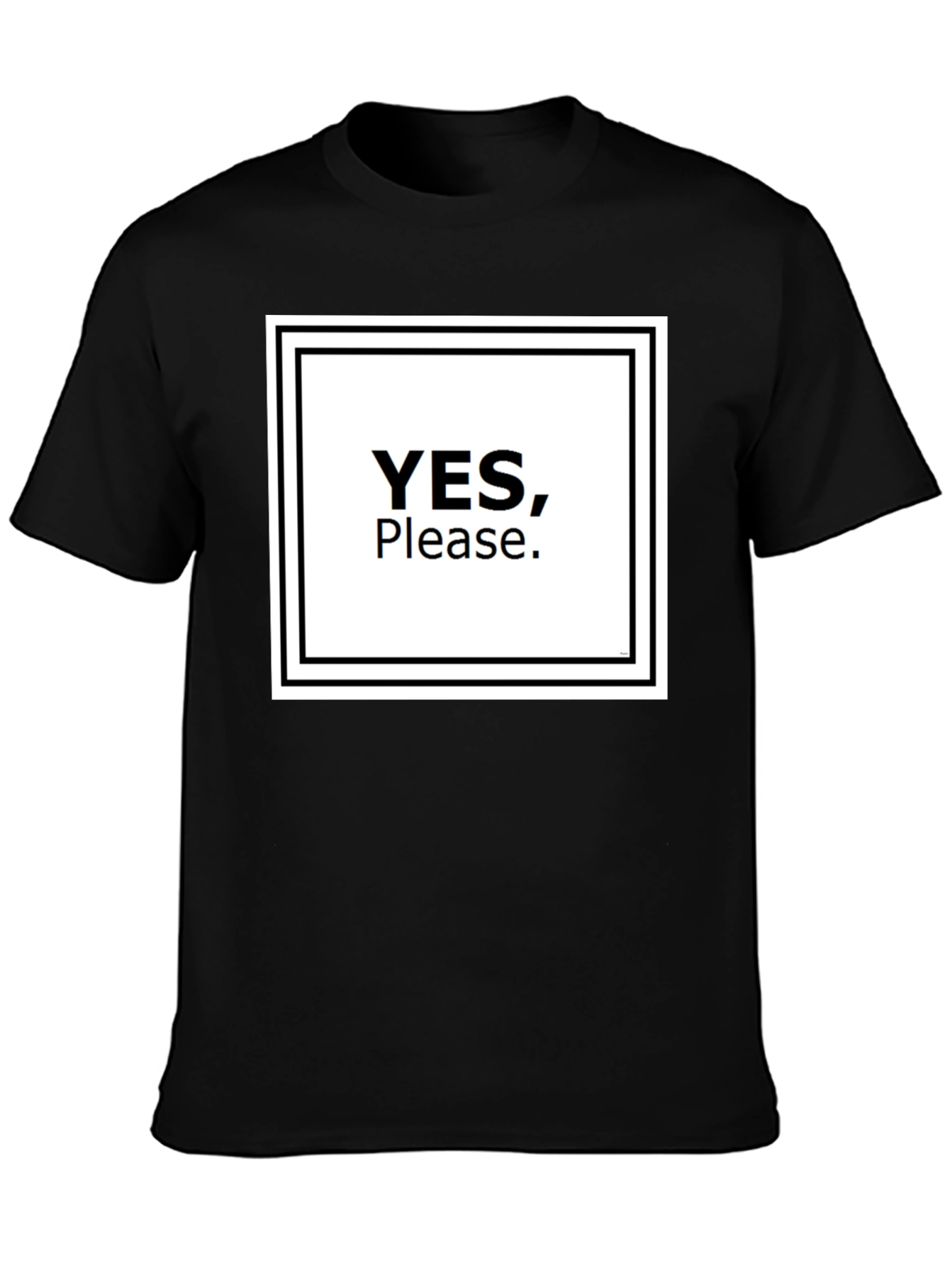 Yes Please T-Shirt - Bold Graphic Tee