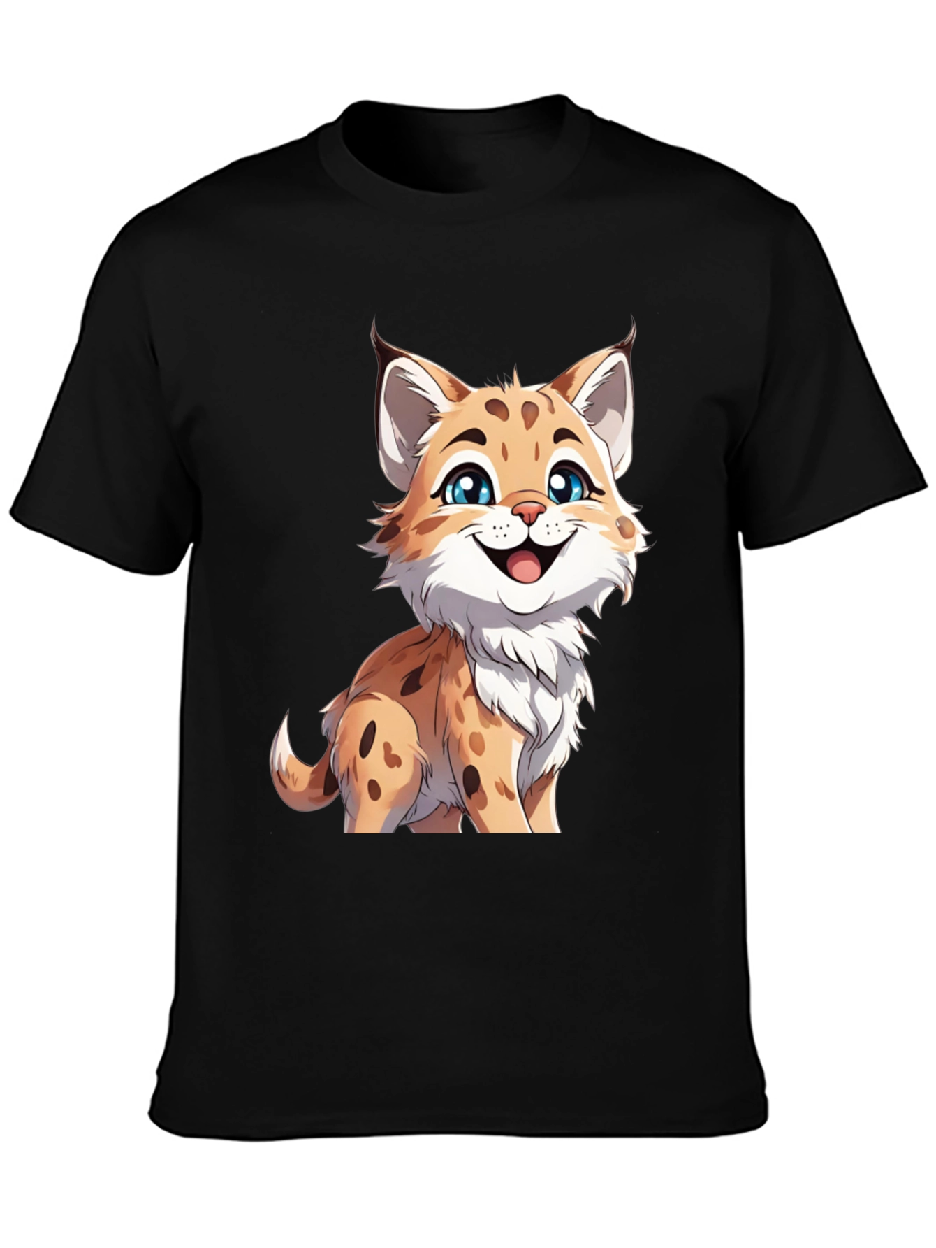 Cute Cartoon Lynx T-Shirt