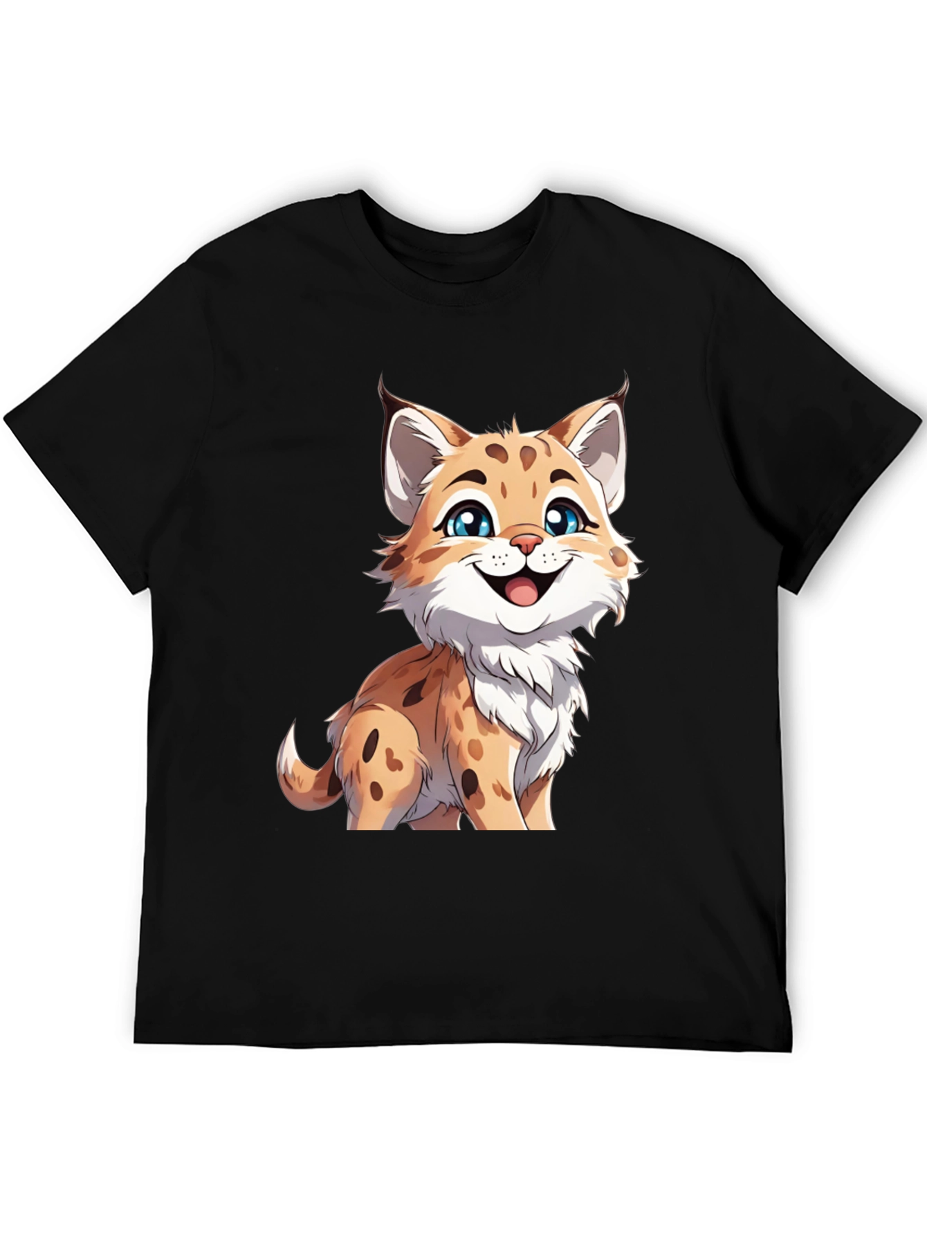 Cute Cartoon Lynx T-Shirt