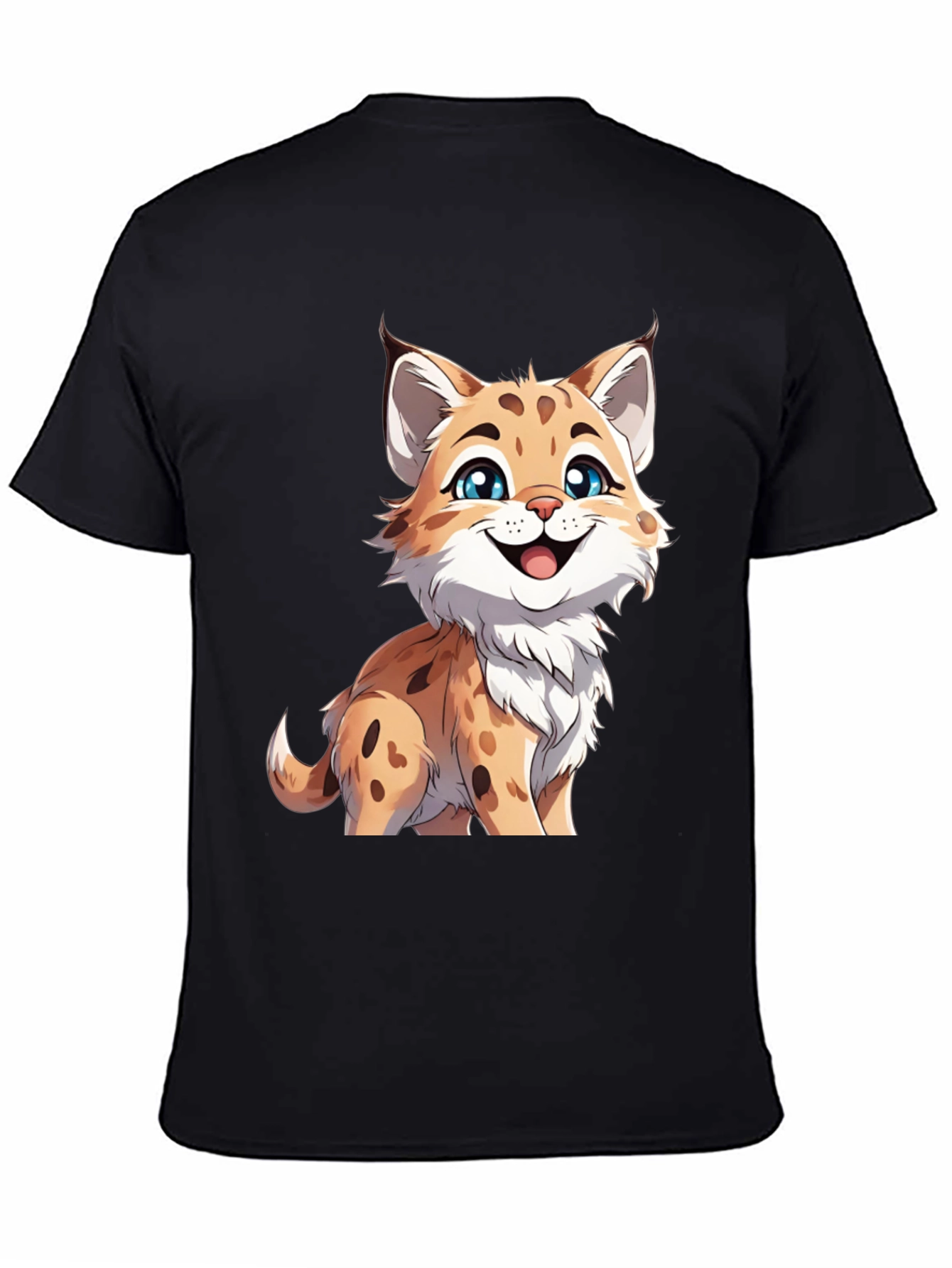 Cute Cartoon Lynx T-Shirt