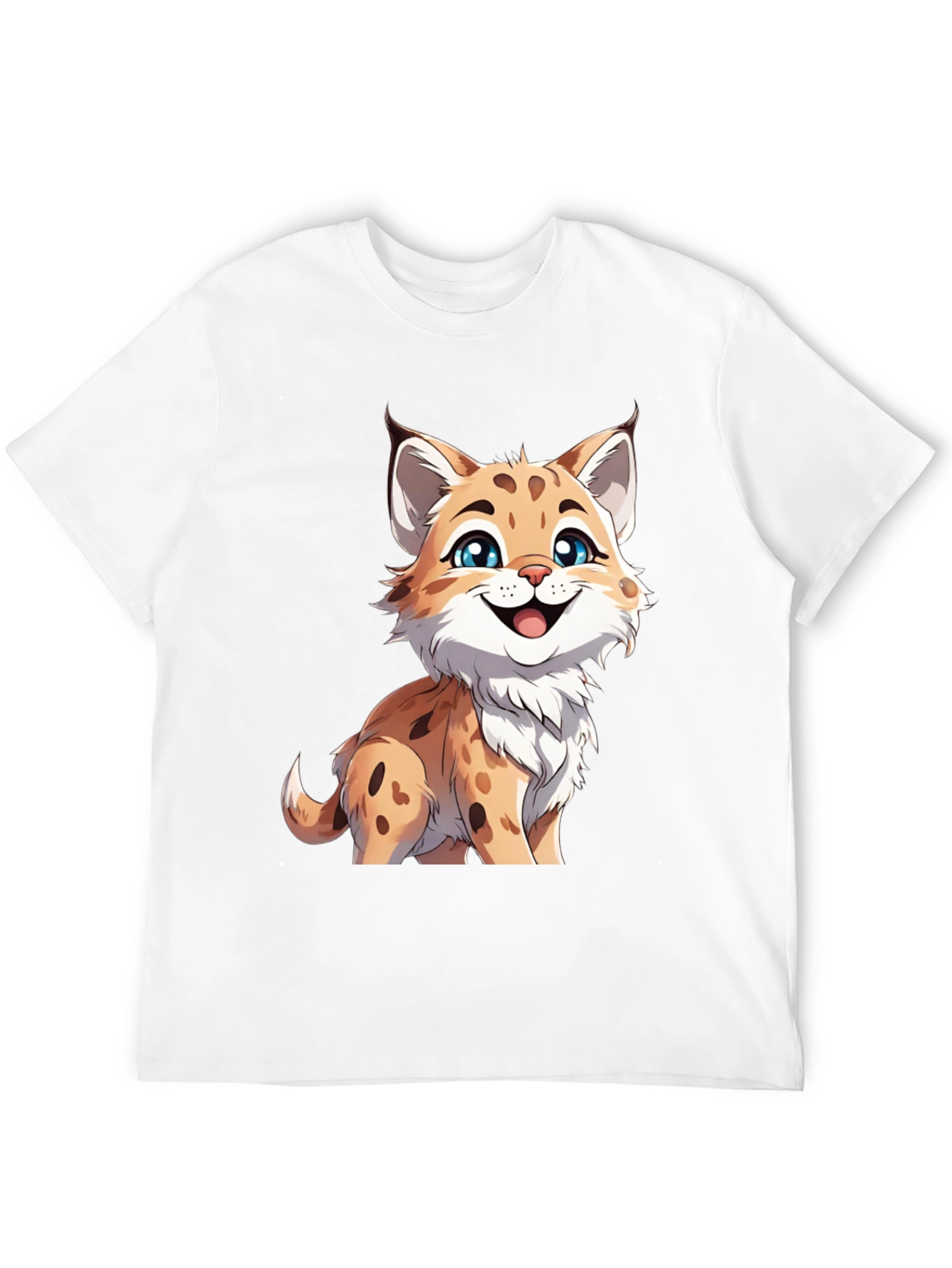 Cute Cartoon Lynx T-Shirt