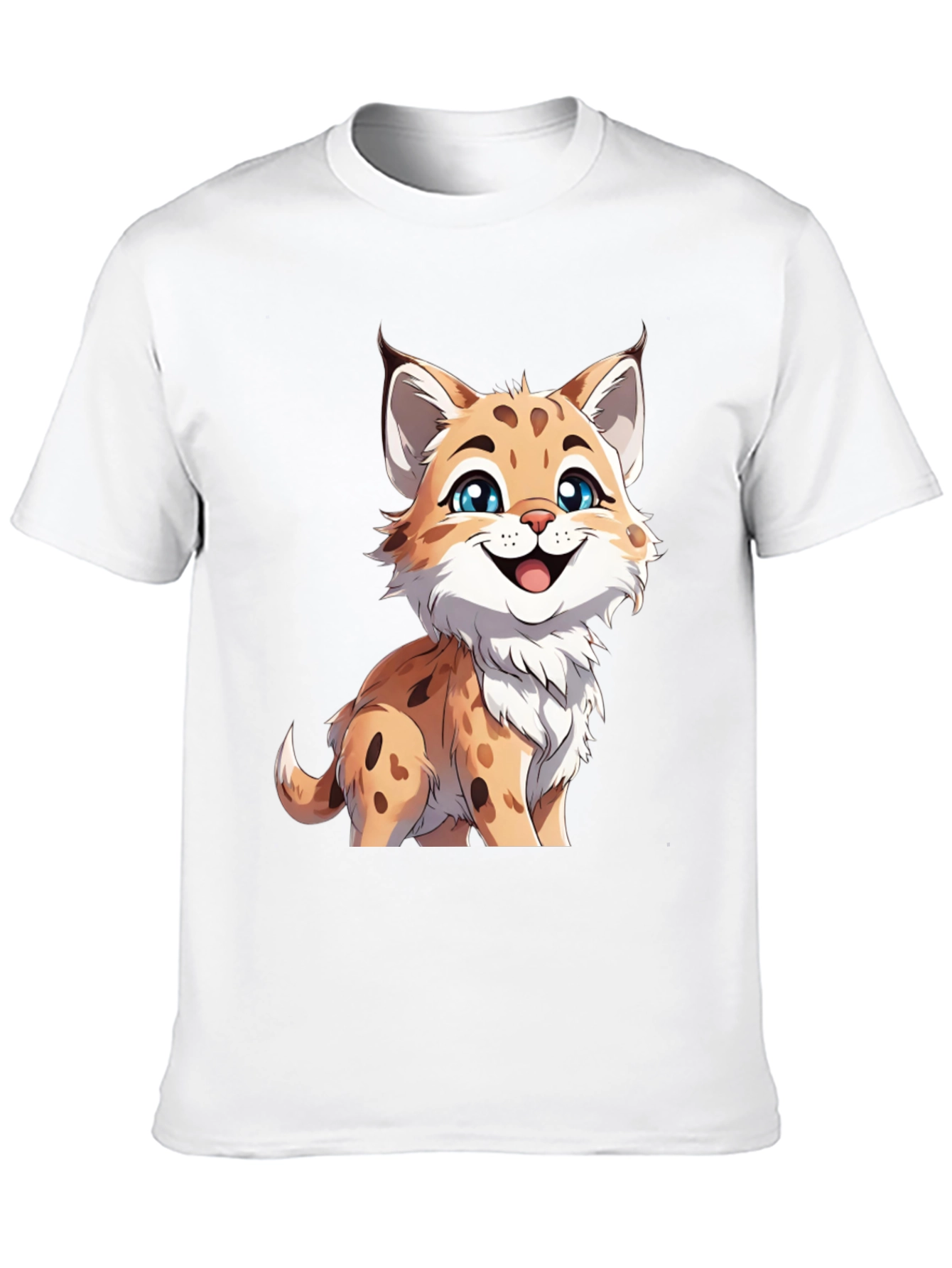Cute Cartoon Lynx T-Shirt