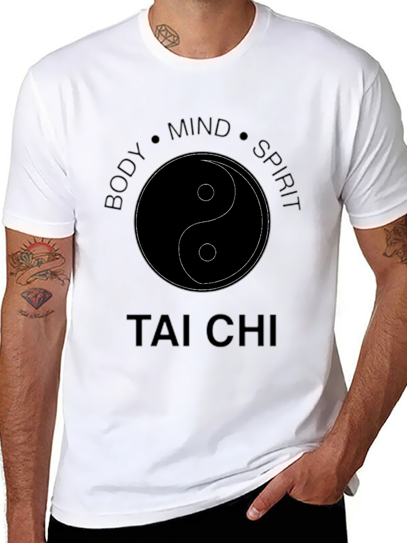 Tai Chi Body Mind Spirit T-Shirt