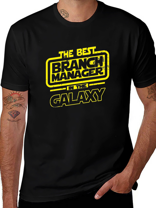 Best Branch Manager Galaxy T-Shirt