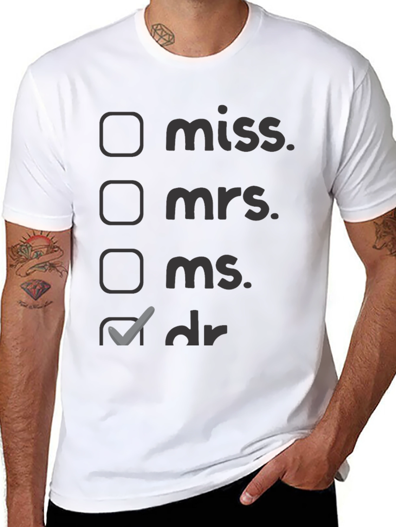Doctor Title T-Shirt - Novelty Apparel
