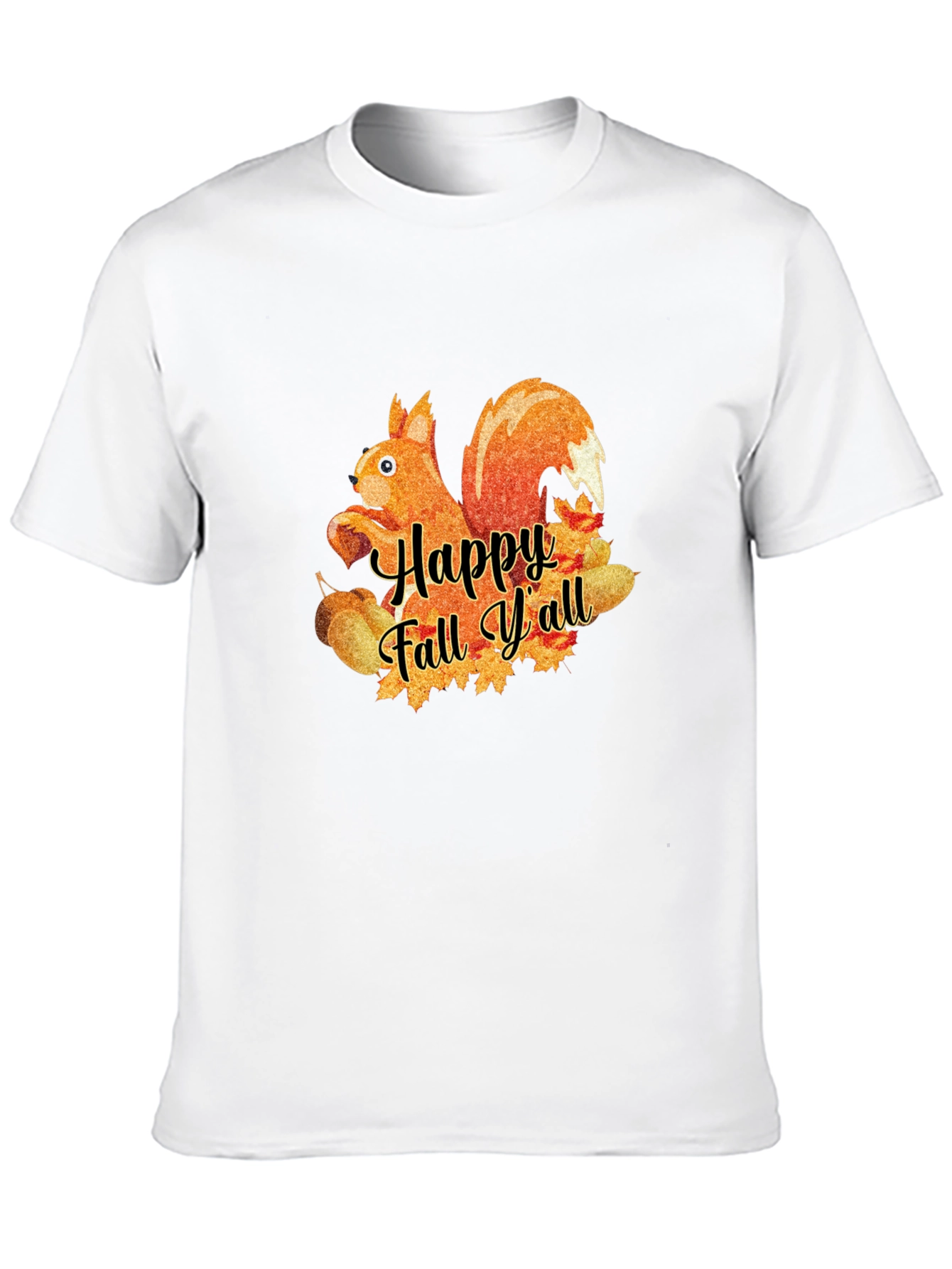 Happy Fall Yall Squirrel T-Shirt