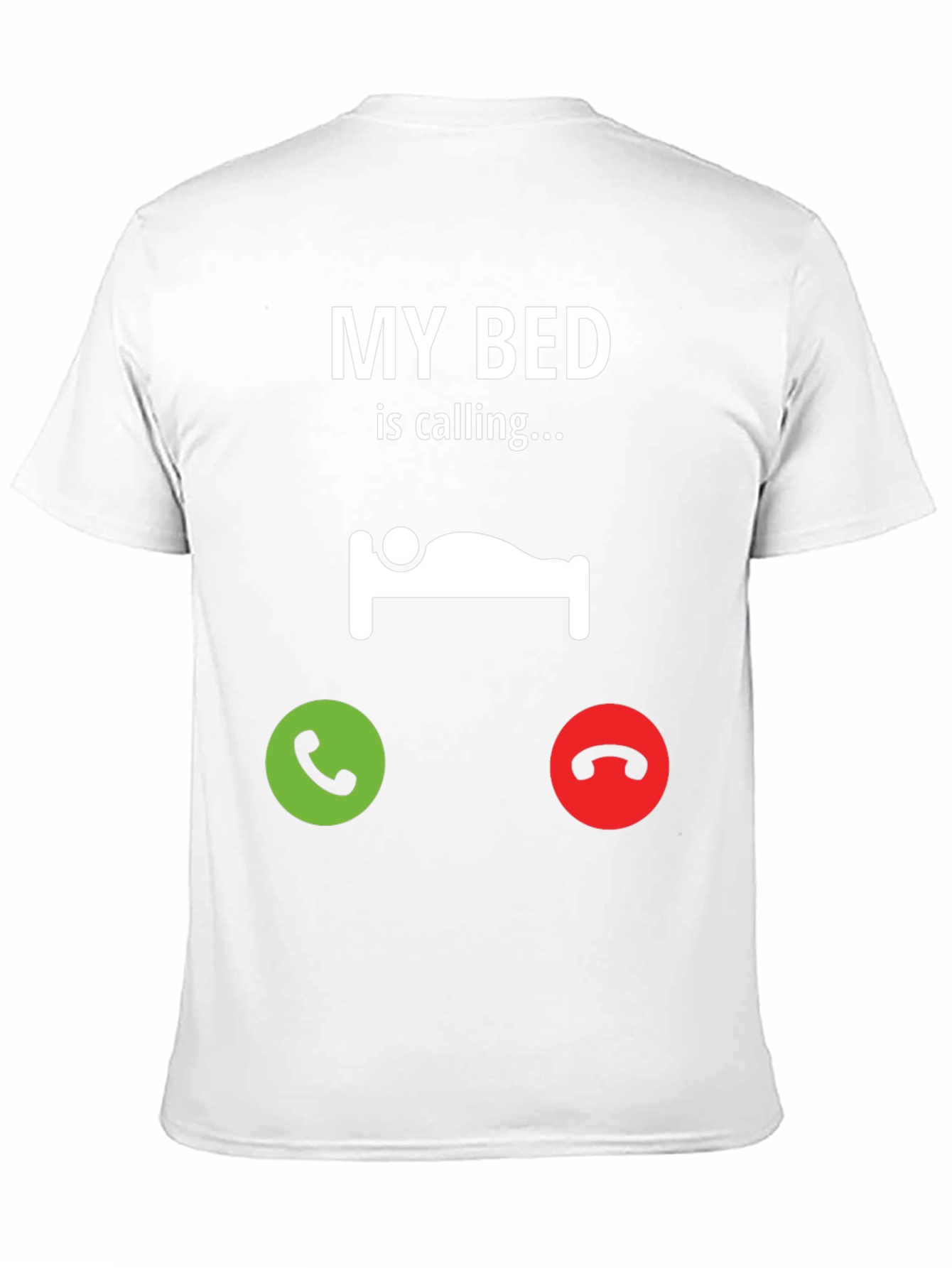 My Bed is Calling Black T-Shirt