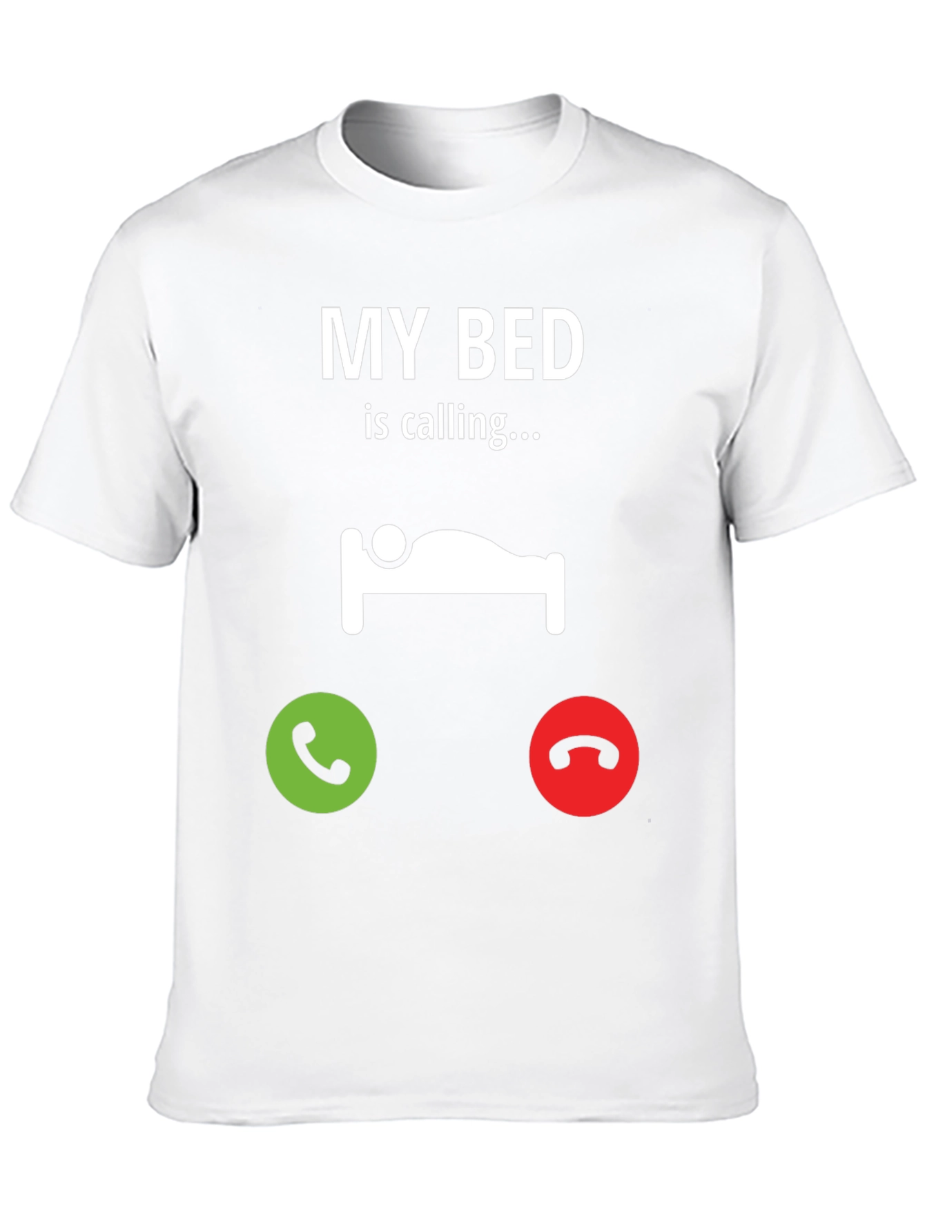 My Bed is Calling Black T-Shirt