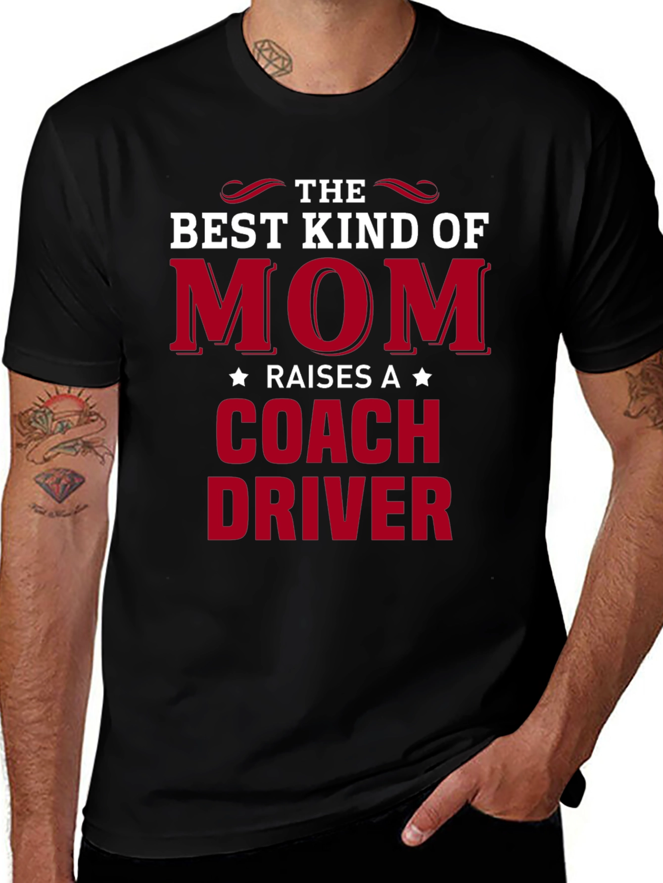 Best Kind of Mom Coach Driver T-Shirt