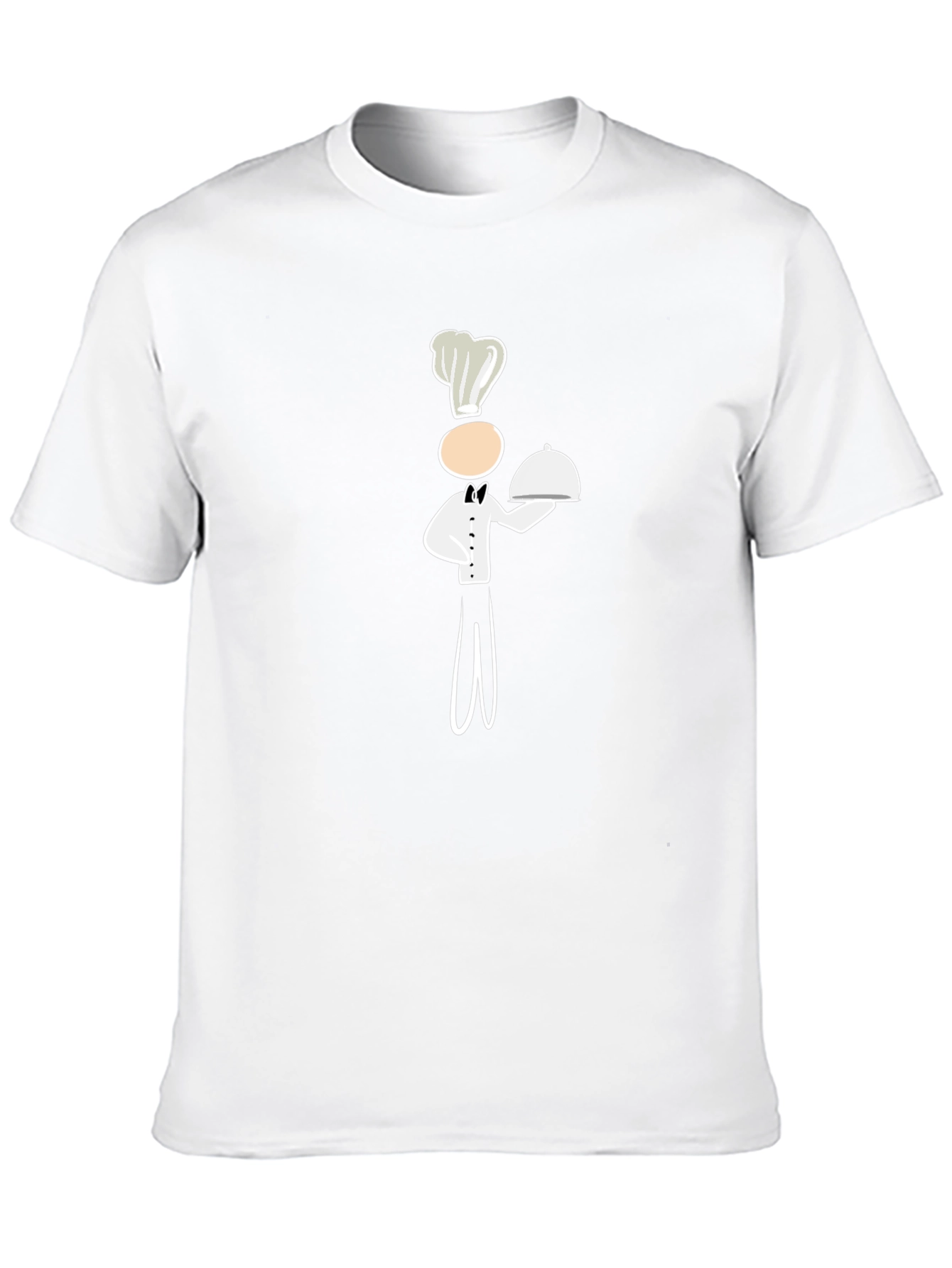 Chef Graphic Black T-Shirt - Unique Design