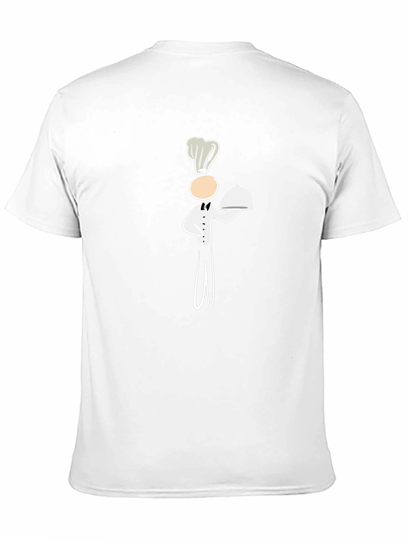 Chef Graphic Black T-Shirt - Unique Design