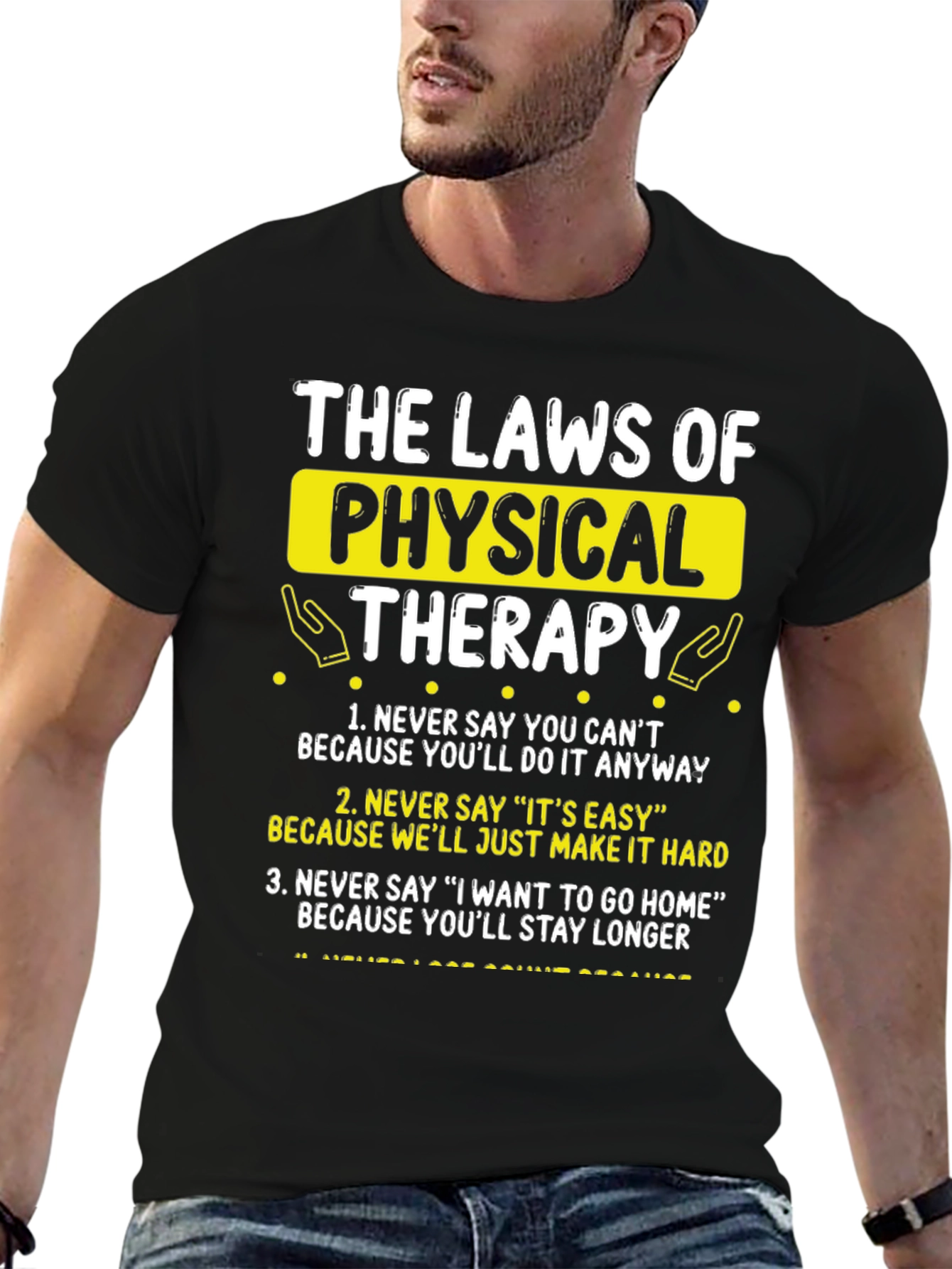 Physical Therapy Laws Graphic T-Shirt