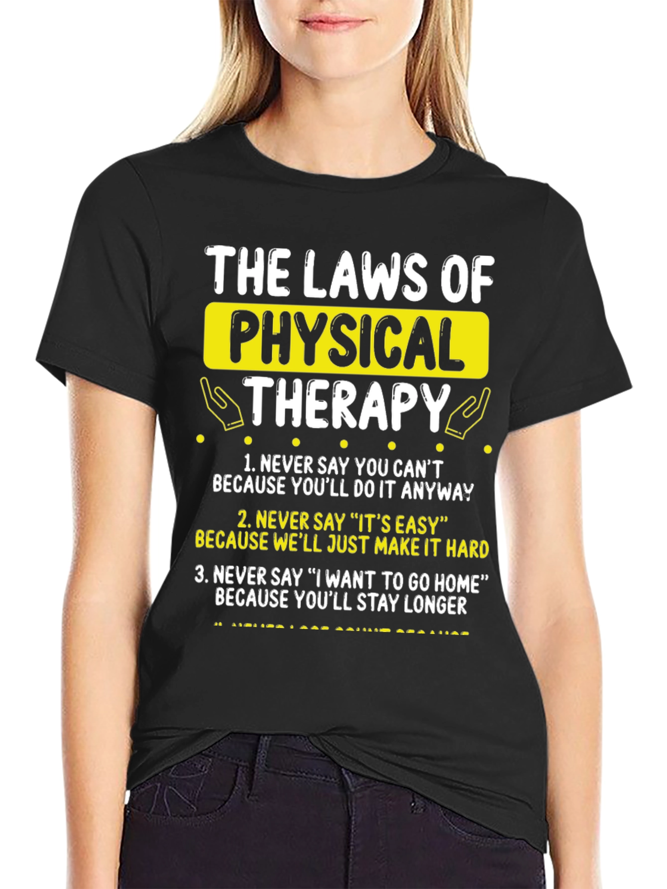 Physical Therapy Laws Graphic T-Shirt