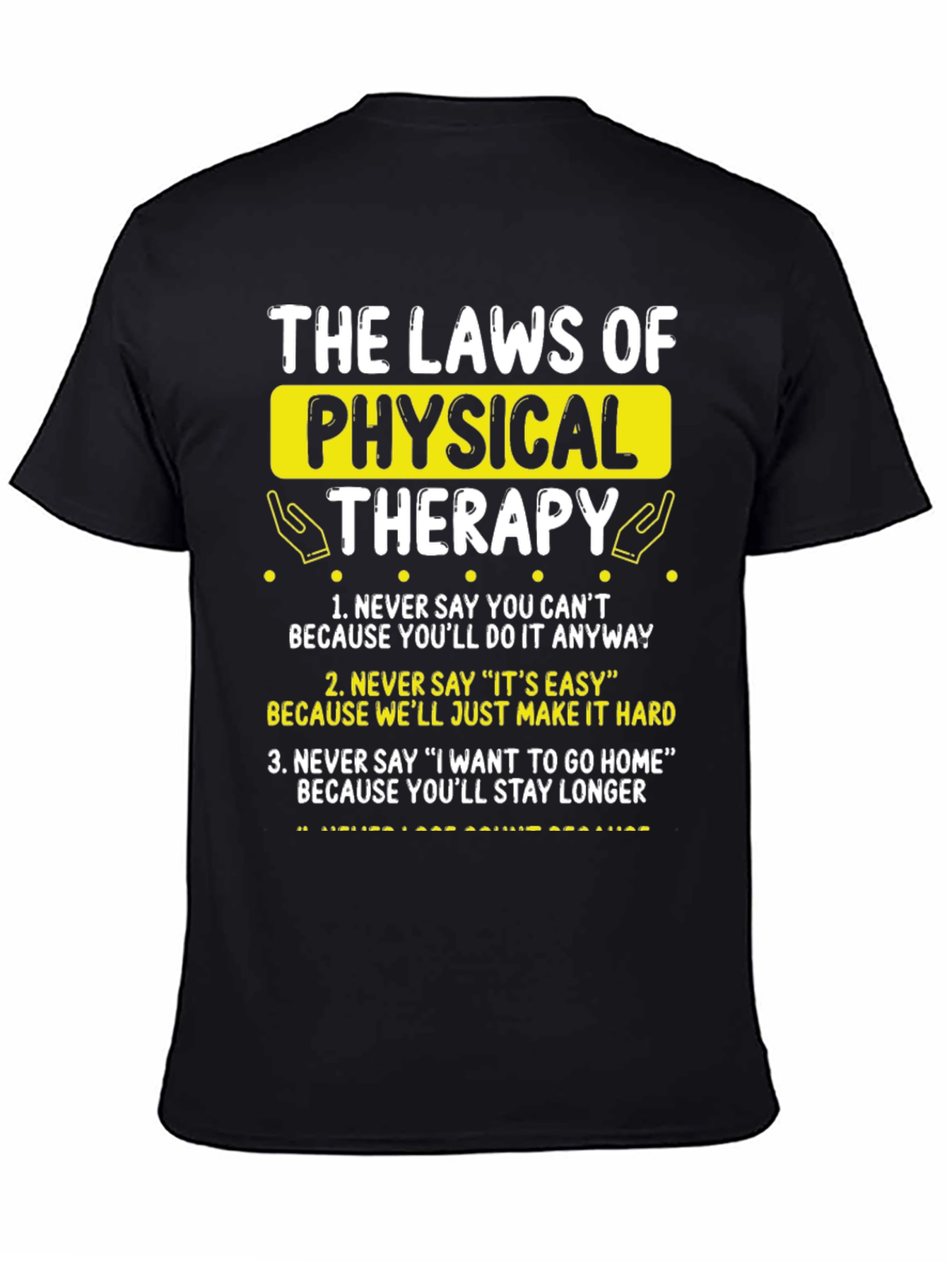 Physical Therapy Laws Graphic T-Shirt