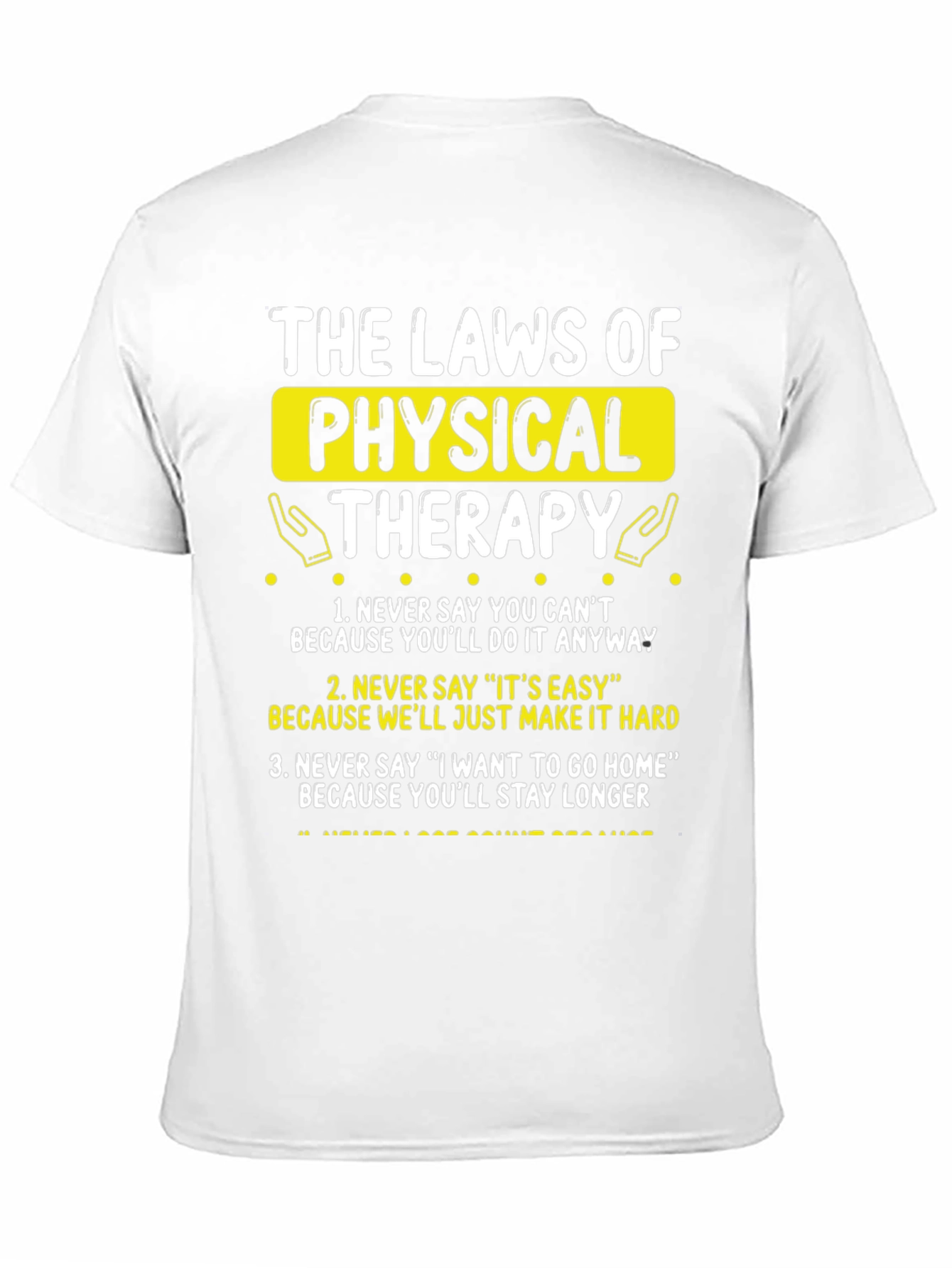 Physical Therapy Laws Graphic T-Shirt