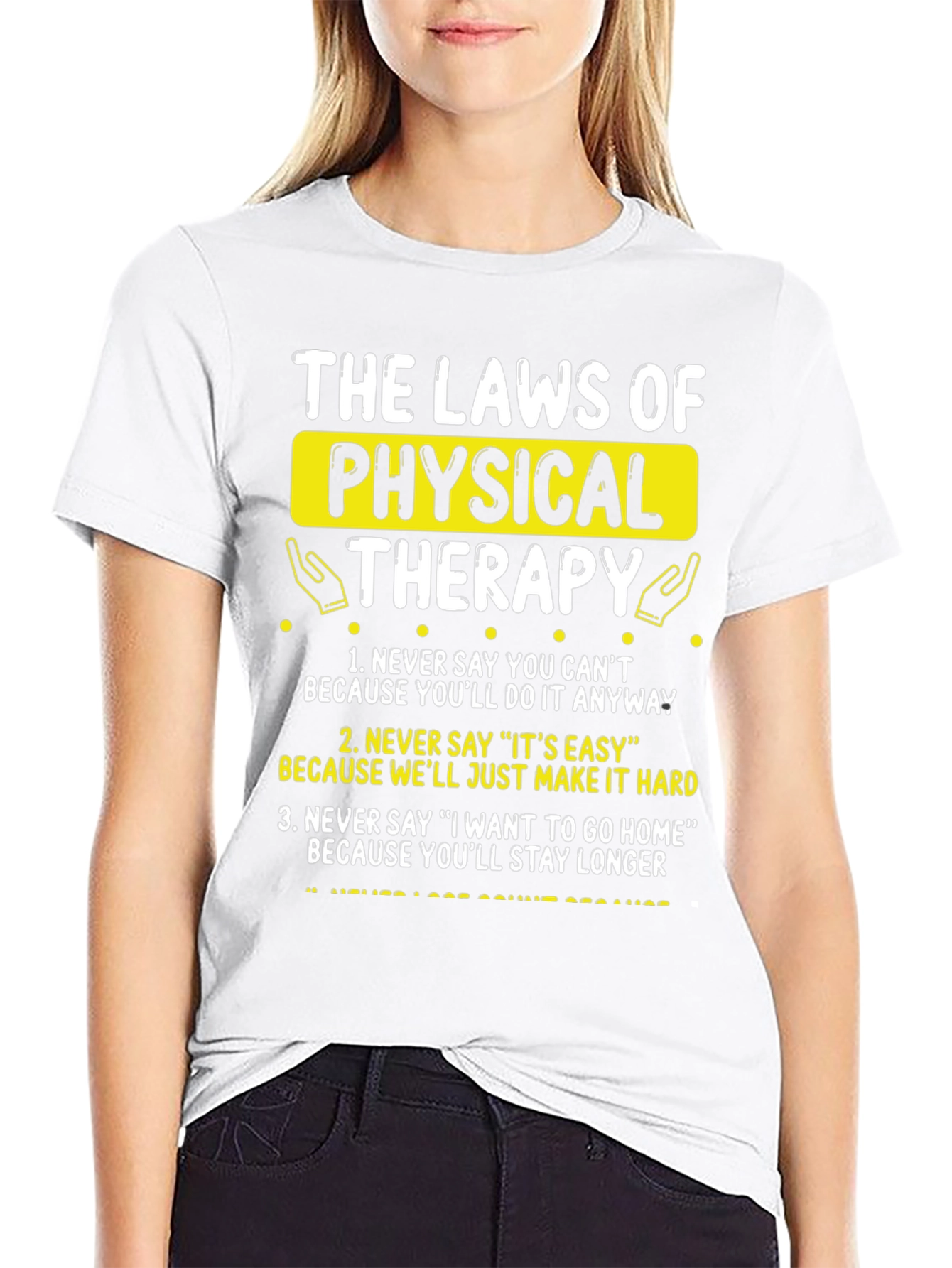 Physical Therapy Laws Graphic T-Shirt