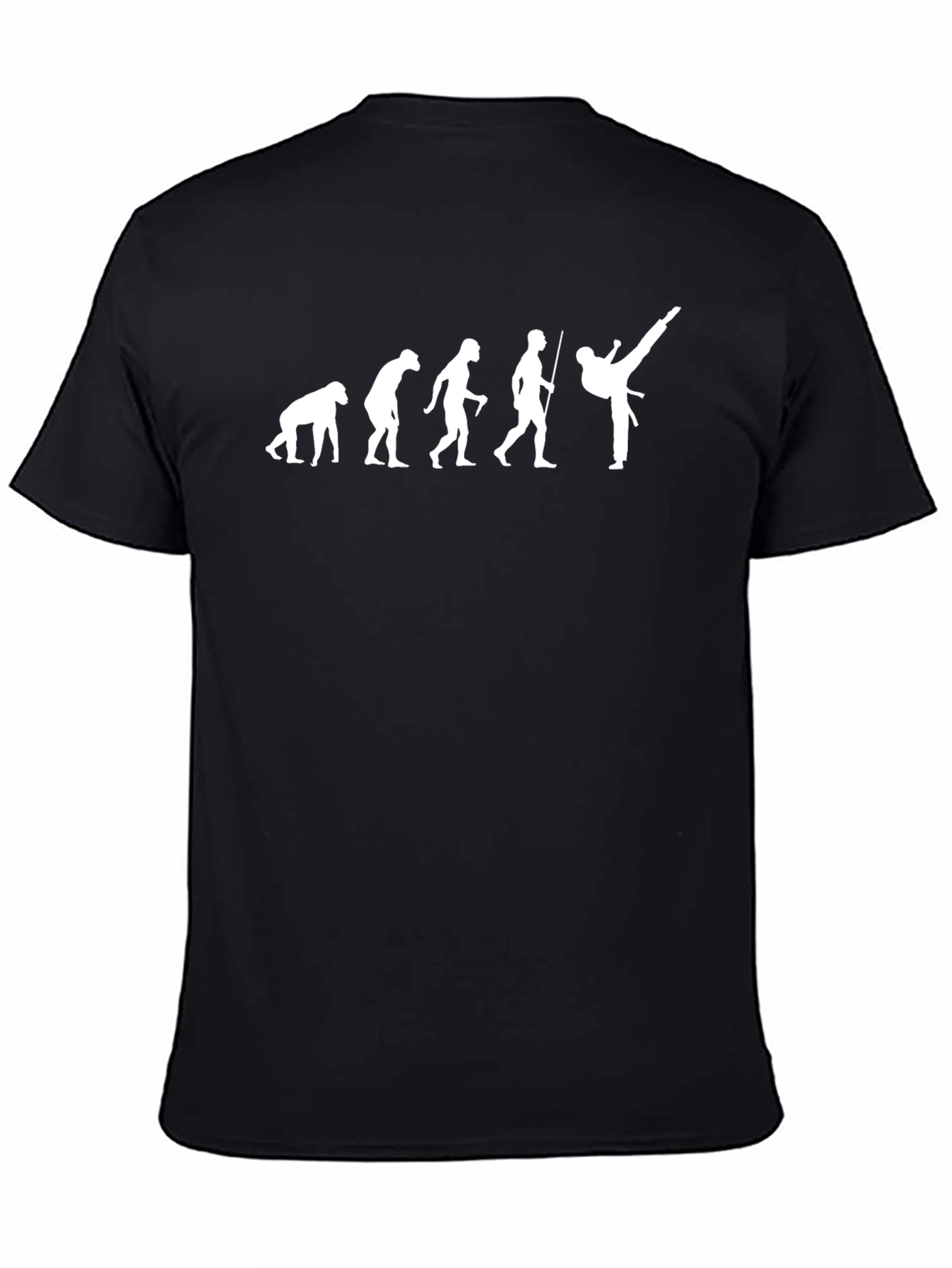 Evolution of Karate Black T-Shirt