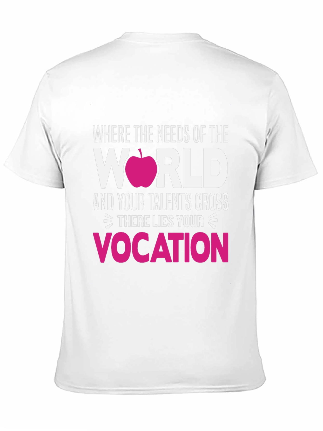 Teacher Vocation Graphic T-Shirt