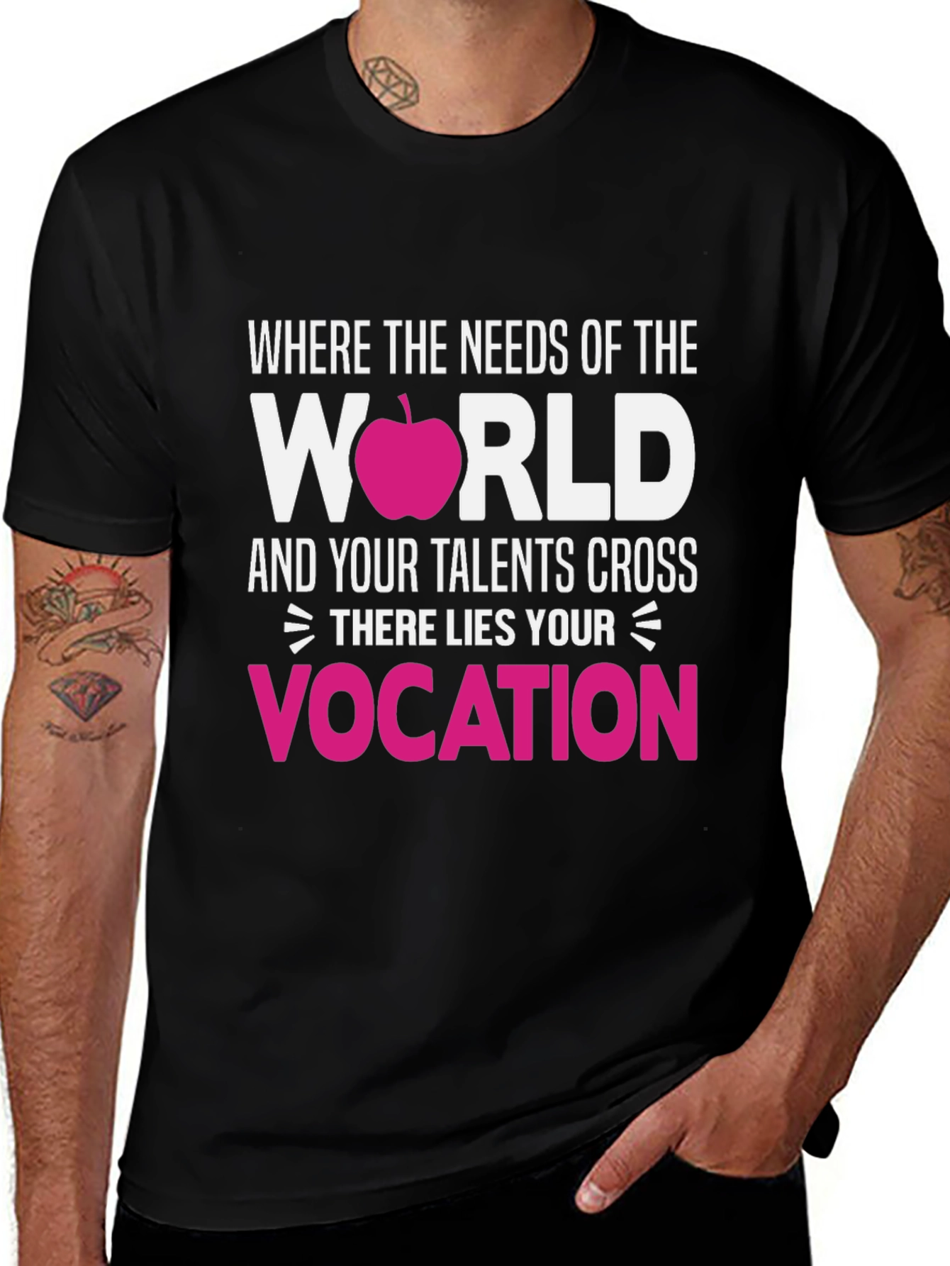 Teacher Vocation Graphic T-Shirt