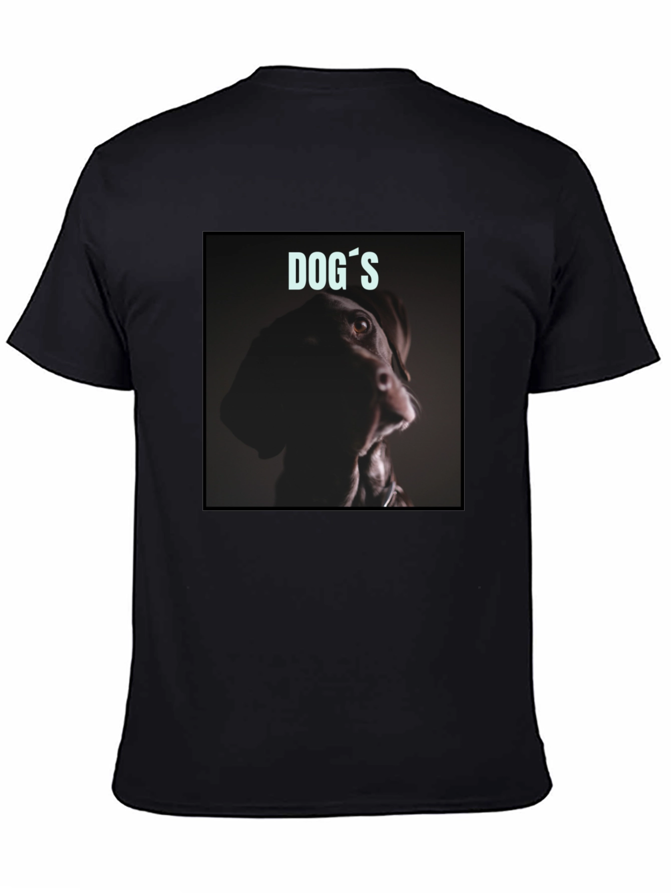 Dogs Tee - Stylish Graphic Black T-Shirt